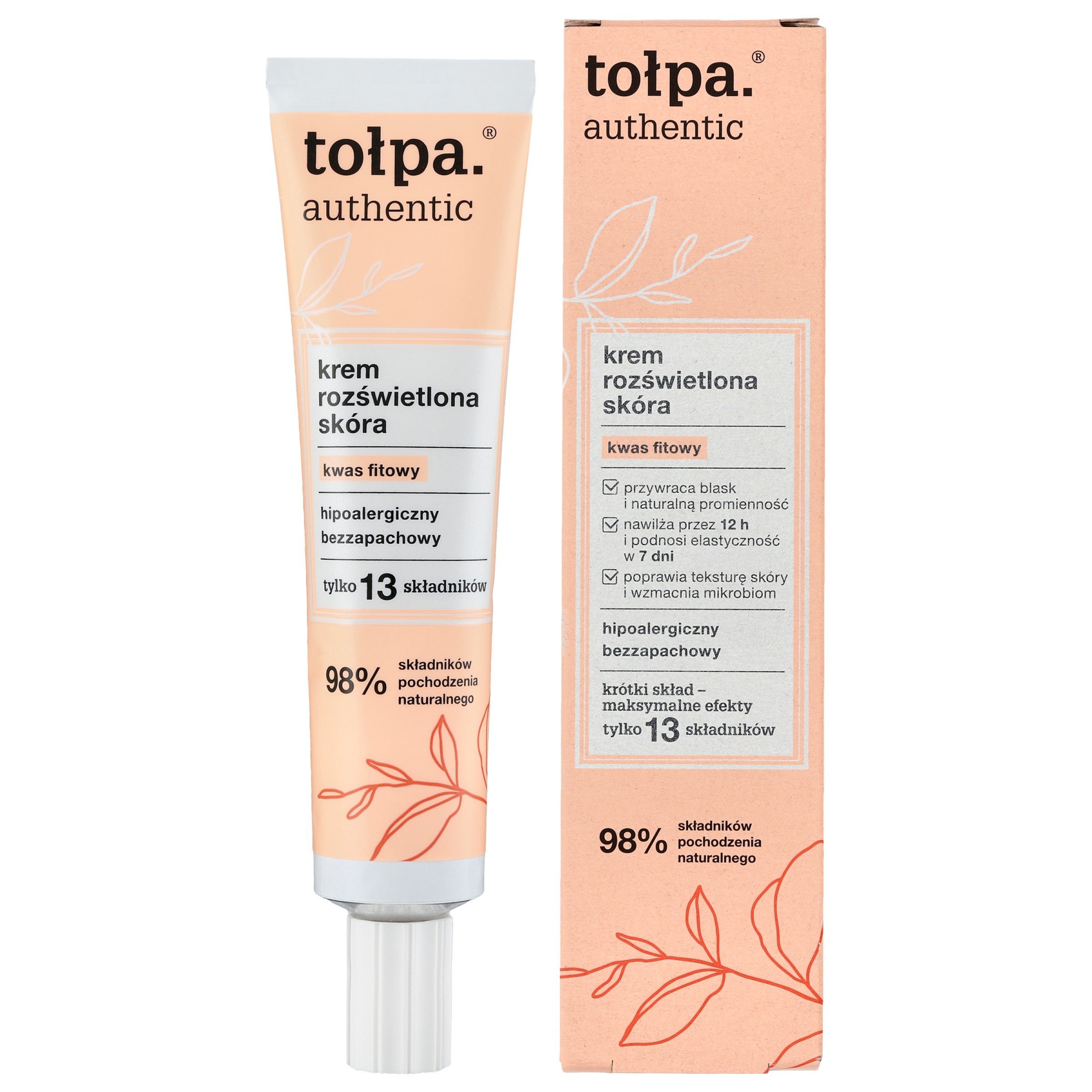 TOŁPA Authentic Face Cream - illuminated skin 40 ml | Vaistine1.lt | WestPharmacy.eu