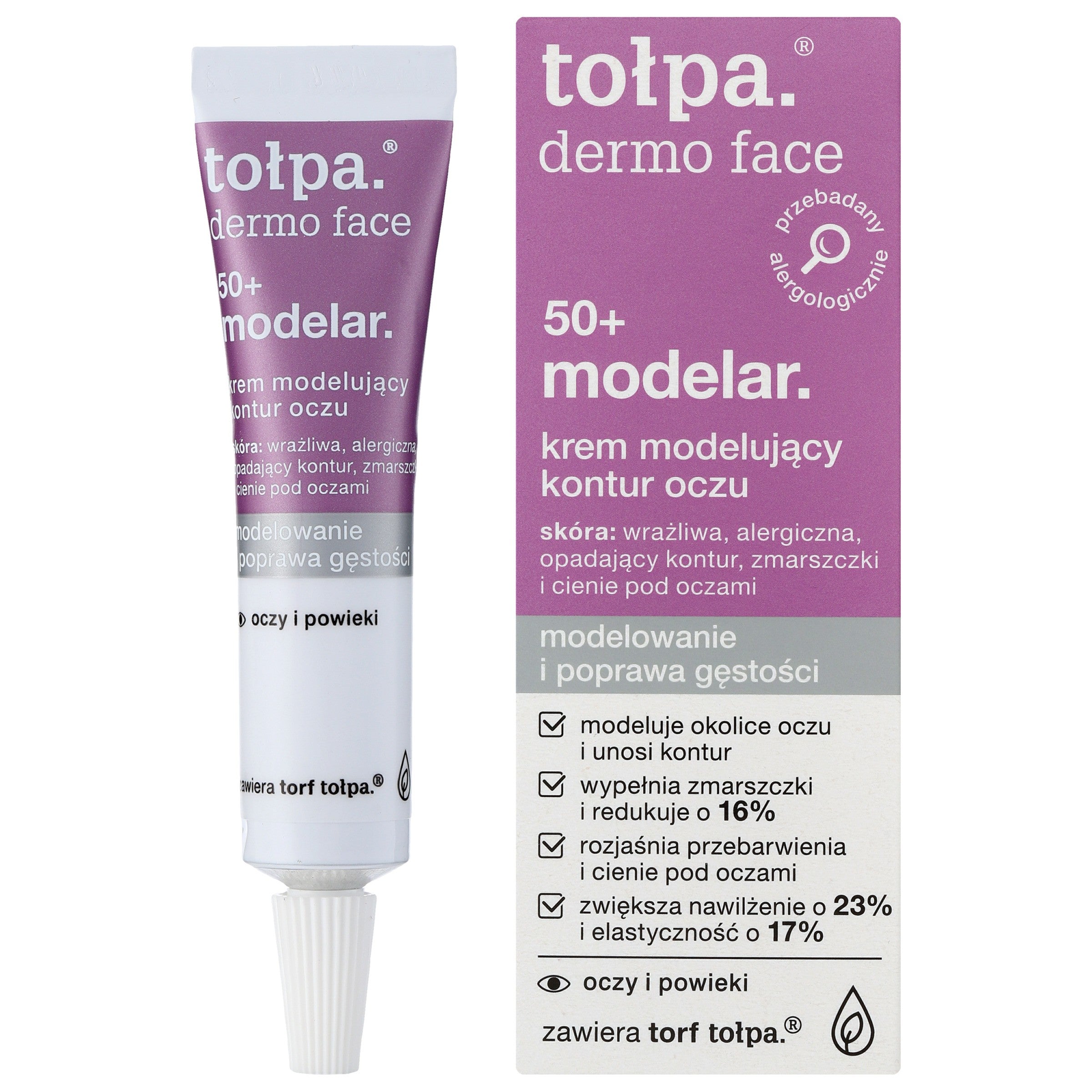 TOŁPA Dermo Face Modelar 50+ Eye Contour Shaping Cream 10 ml | Vaistine1.lt | WestPharmacy.eu
