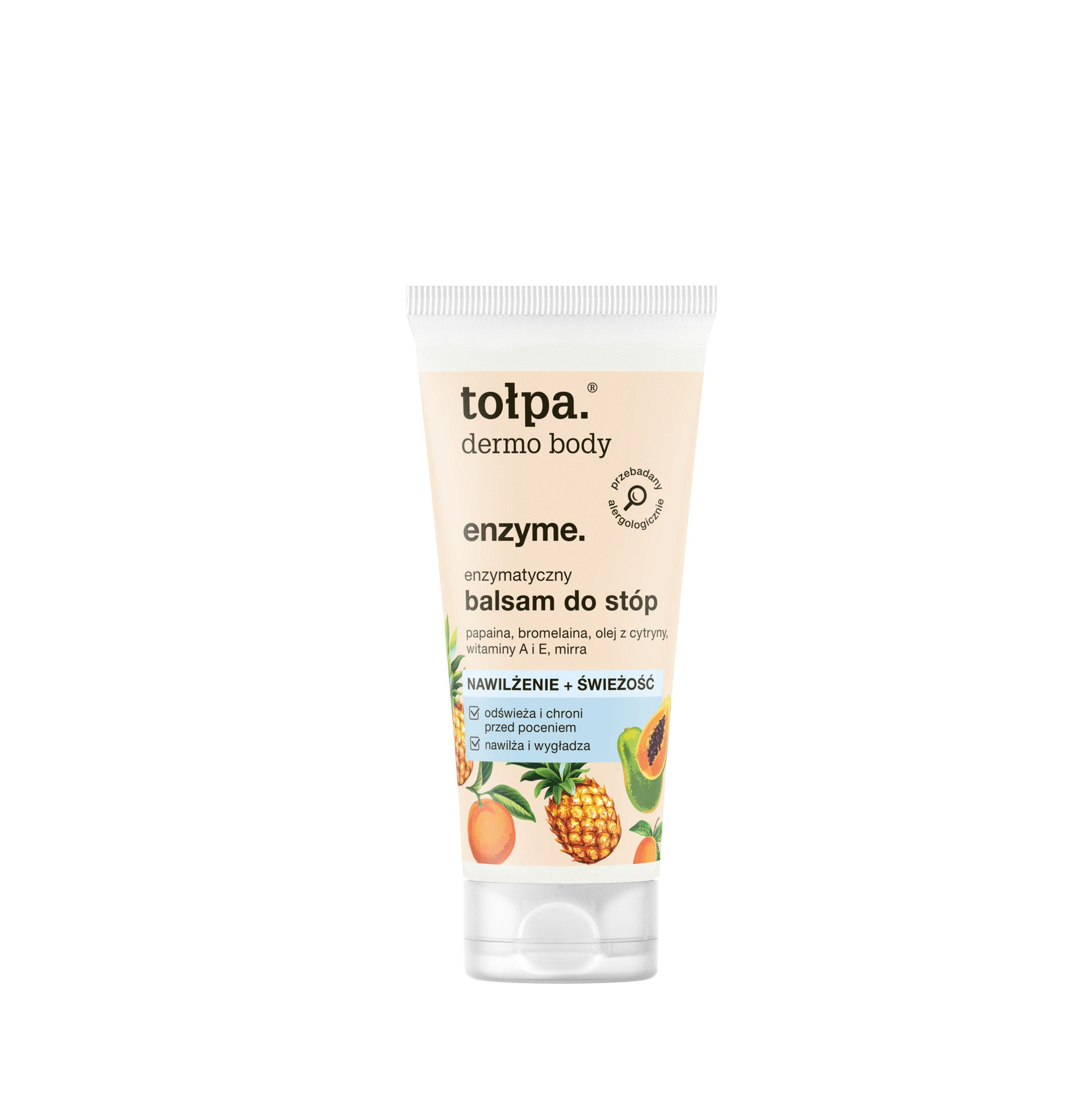 TOŁPA Dermo Pedi Enzymatic foot balm 60 ml | Vaistine1.lt | WestPharmacy.eu