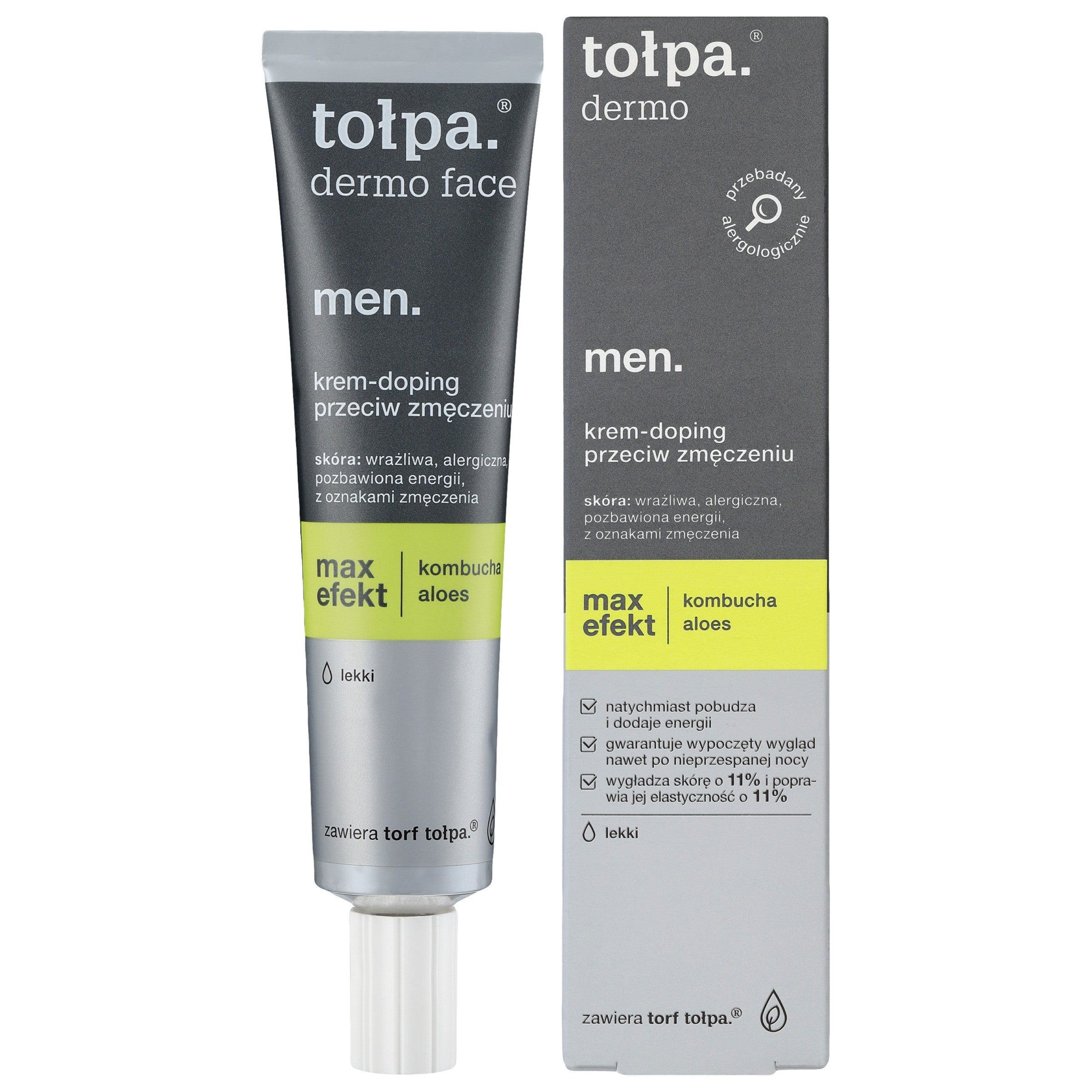 TOŁPA Dermo Men Anti-Fatigue Light Max Effect Cream 40 ml | Vaistine1.lt | WestPharmacy.eu