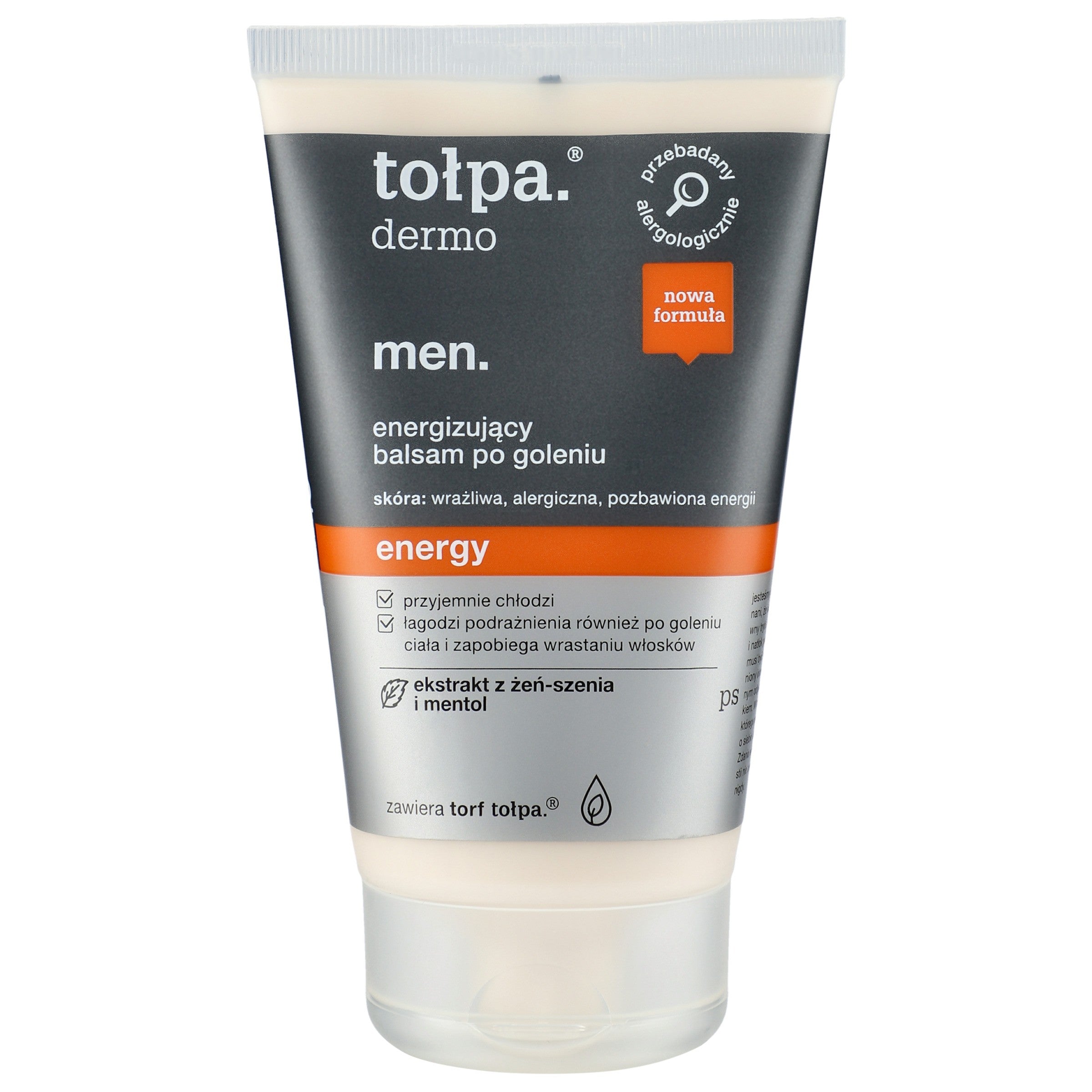 TOŁPA Dermo Men Energizing Aftershave Balm 100 ml | Vaistine1.lt | WestPharmacy.eu
