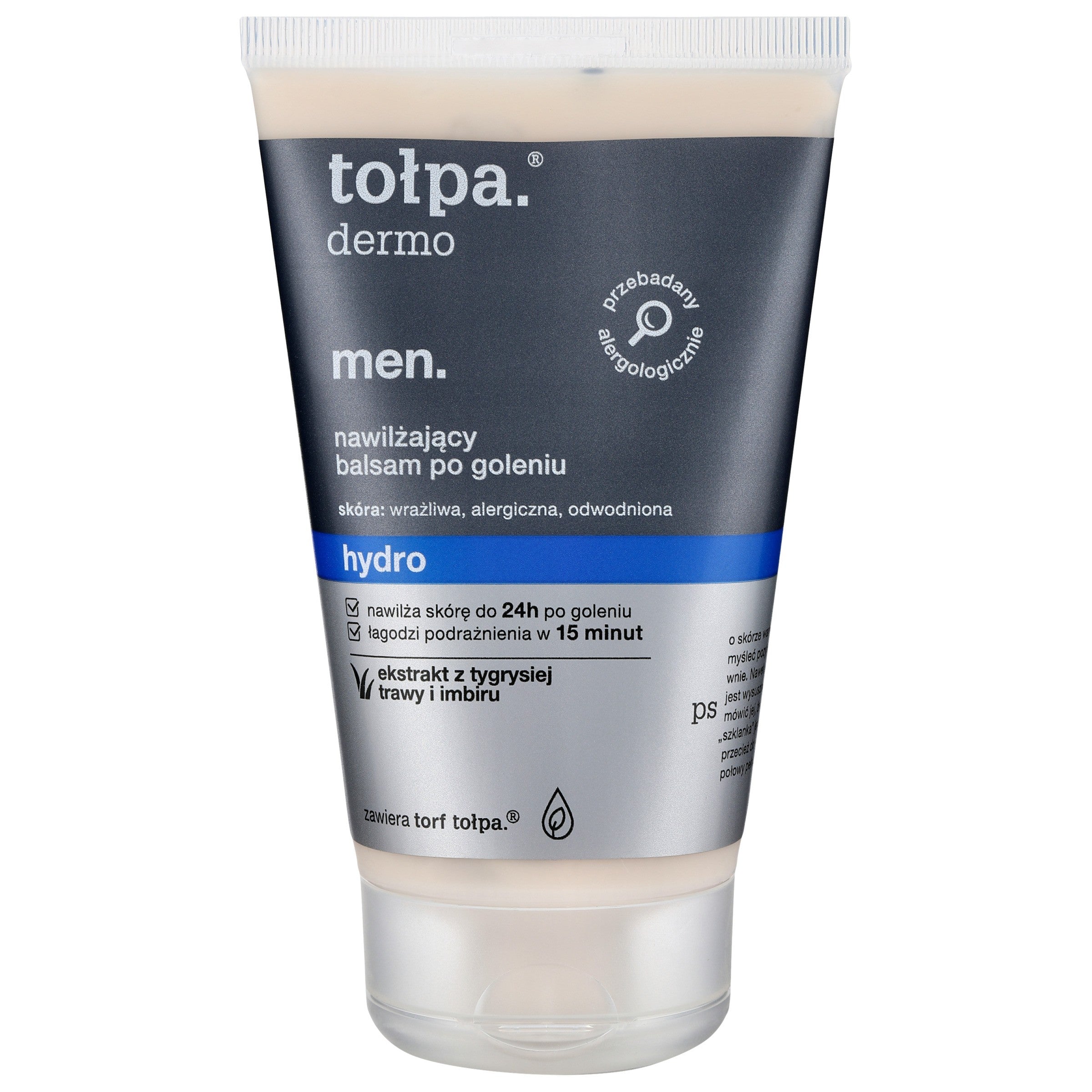 TOŁPA Dermo Men Moisturizing Aftershave Balm Hydro 100 ml | Vaistine1.lt | WestPharmacy.eu