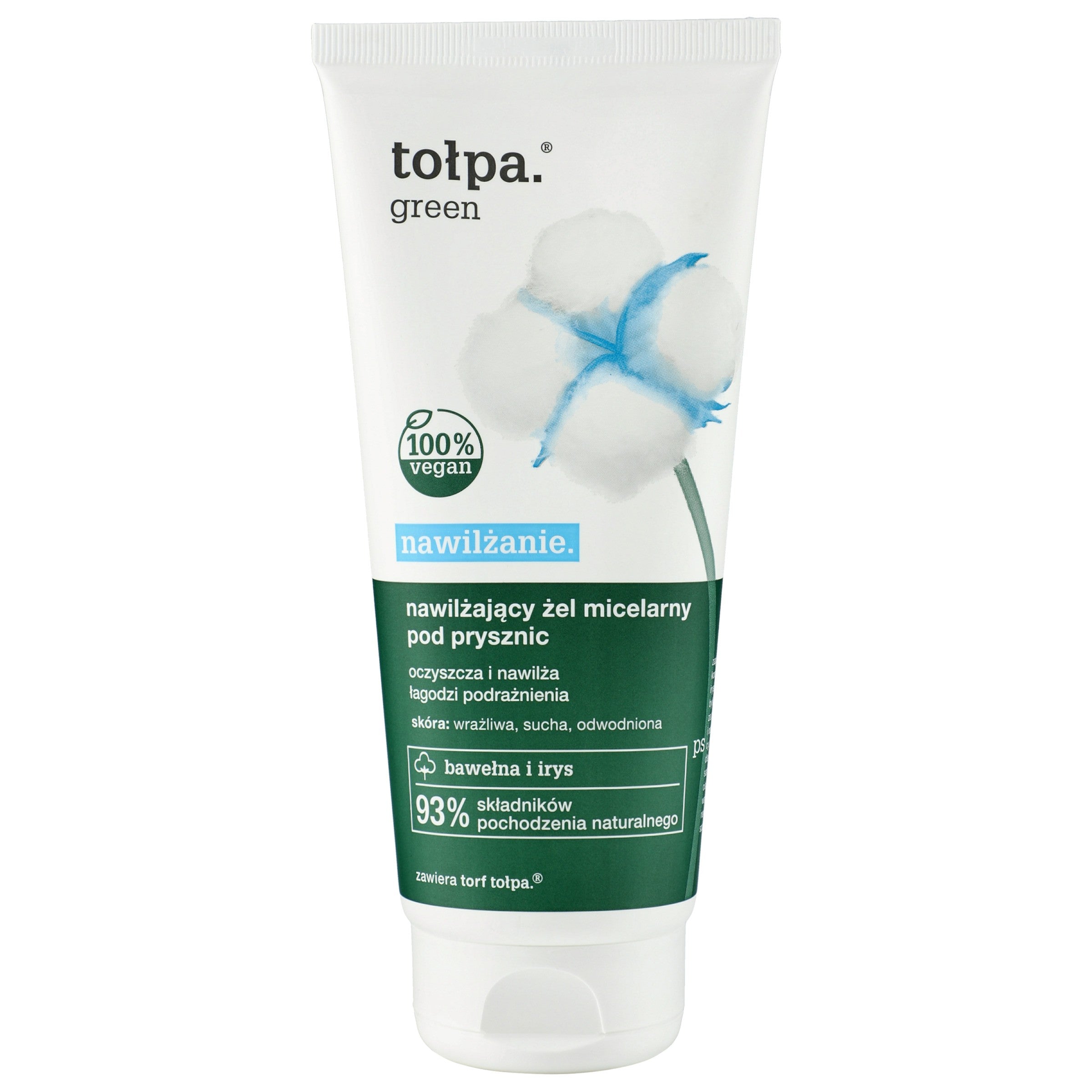 TOŁPA Green Micellar shower gel - moisturizing 200 ml | Vaistine1.lt | WestPharmacy.eu