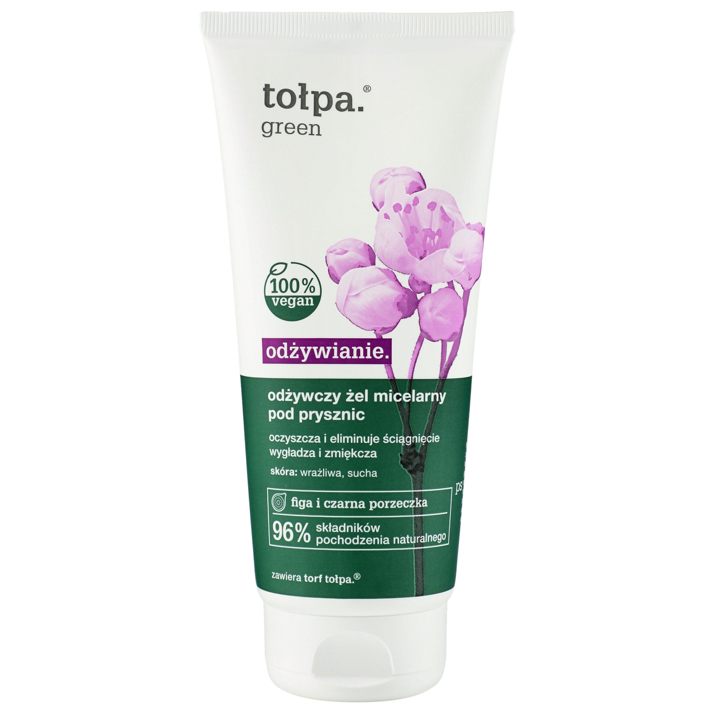 TOŁPA Green Micellar shower gel - nourishing 200 ml | Vaistine1.lt | WestPharmacy.eu