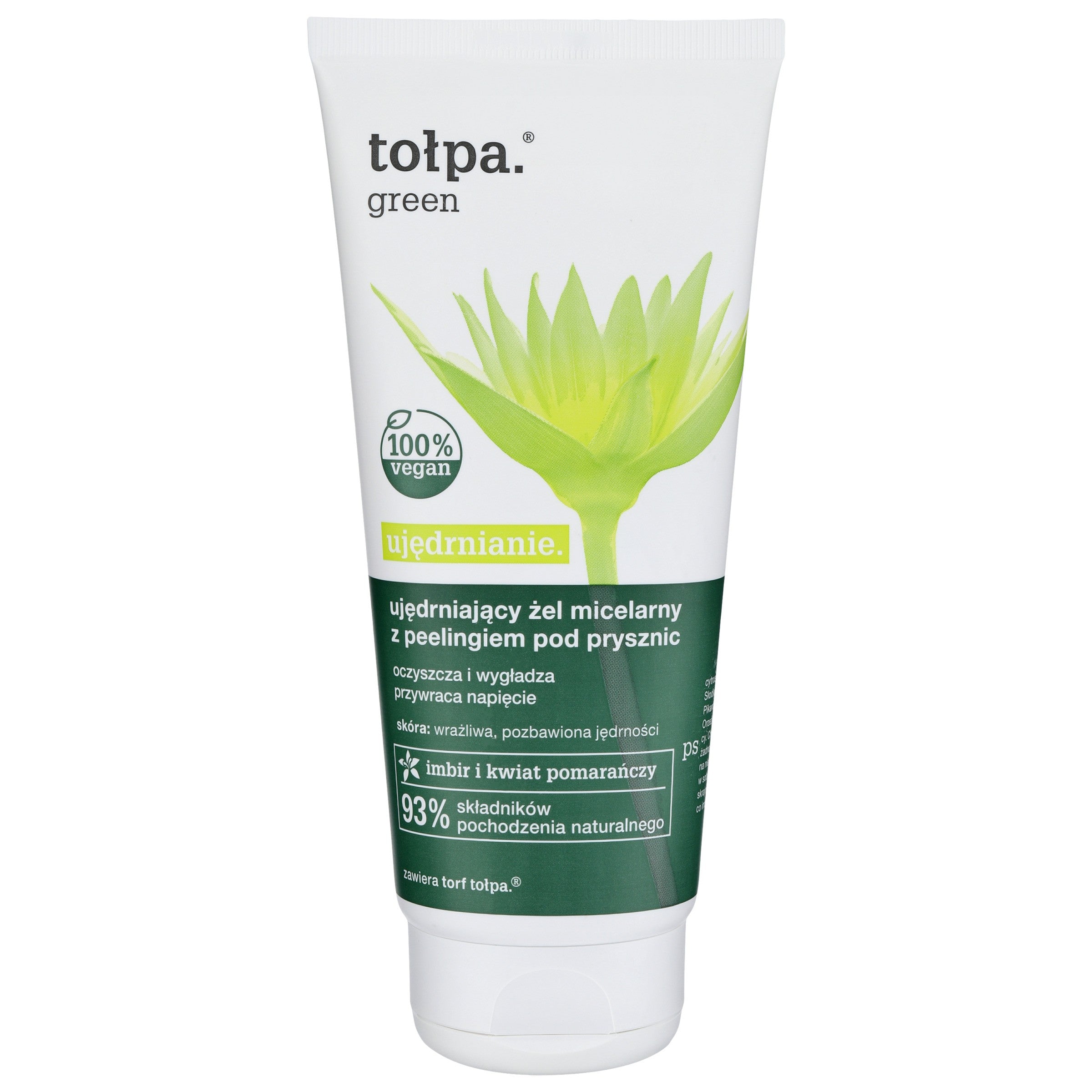 TOŁPA Green Micellar shower gel with peeling - firming 200 ml | Vaistine1.lt | WestPharmacy.eu