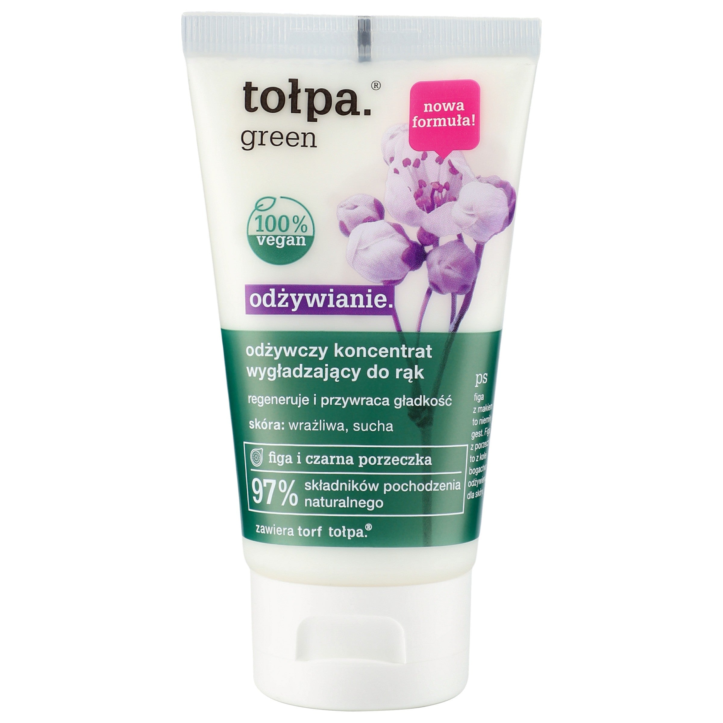 TOŁPA Green Nourishing smoothing concentrate for hands 75 ml | Vaistine1.lt | WestPharmacy.eu