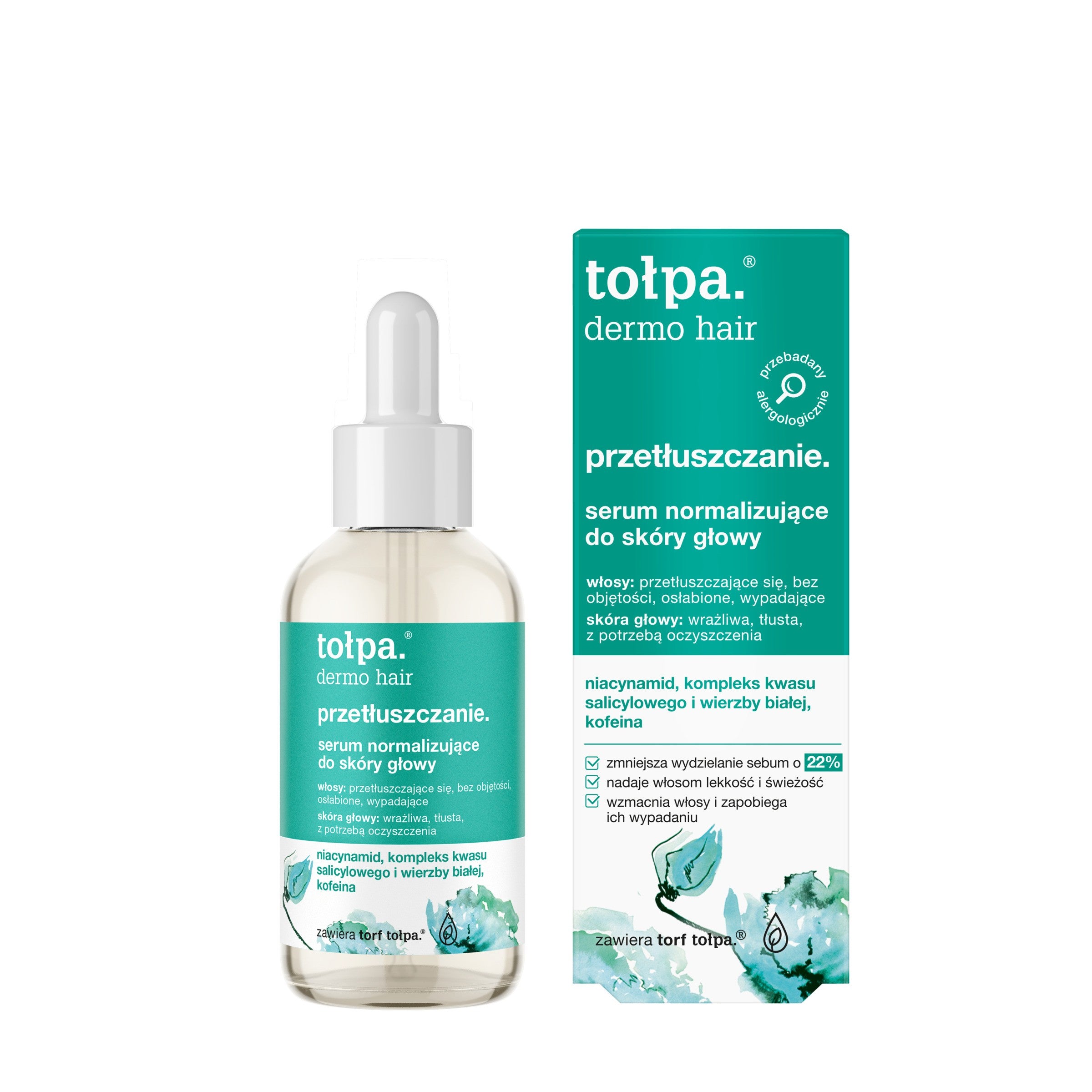 TOŁPA Dermo Hair Oily Hair Normalizing Serum for the Scalp 75 ml | Vaistine1.lt | WestPharmacy.eu