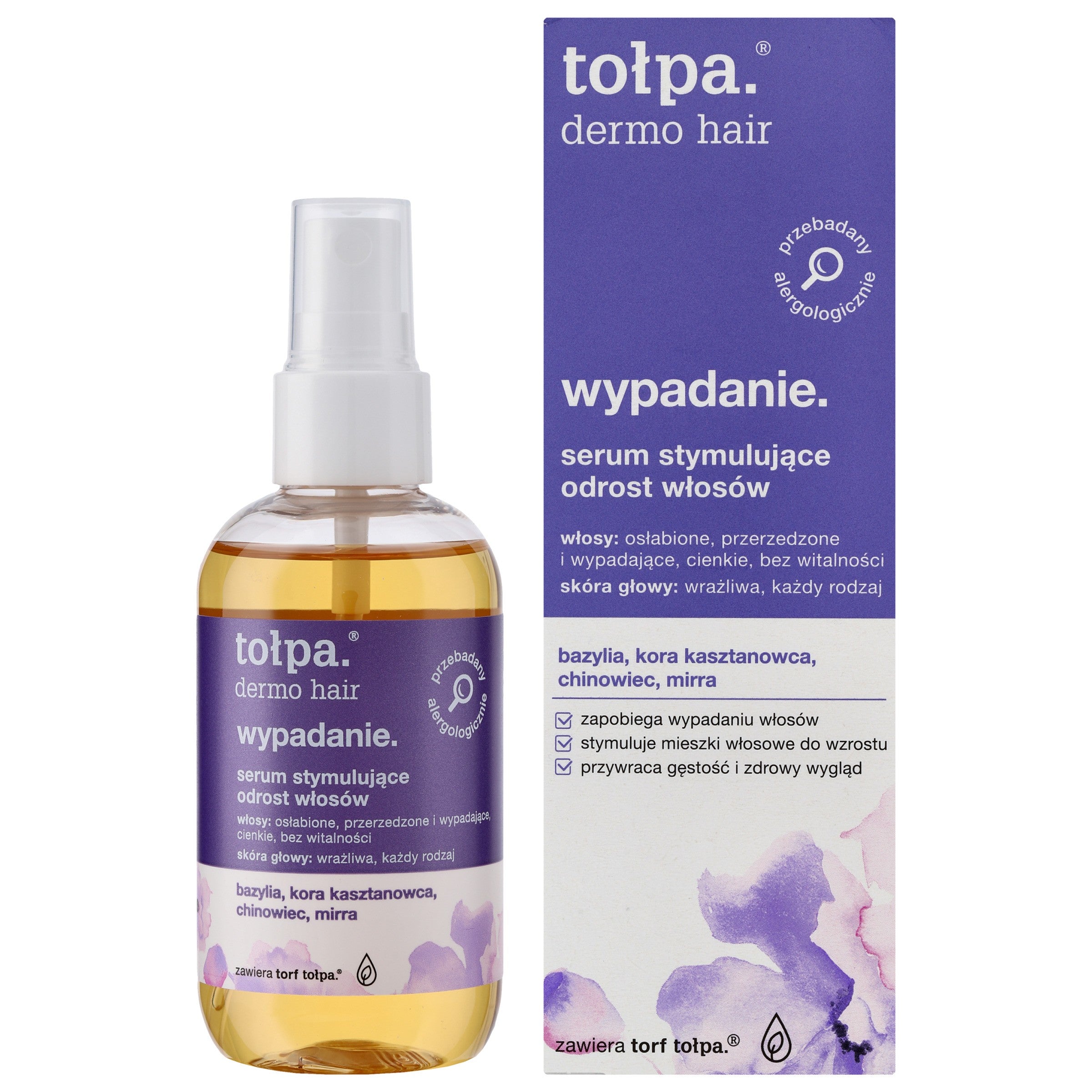 TOŁPA Dermo Hair Hair Loss Serum stimulating hair regrowth 100 ml | Vaistine1.lt | WestPharmacy.eu