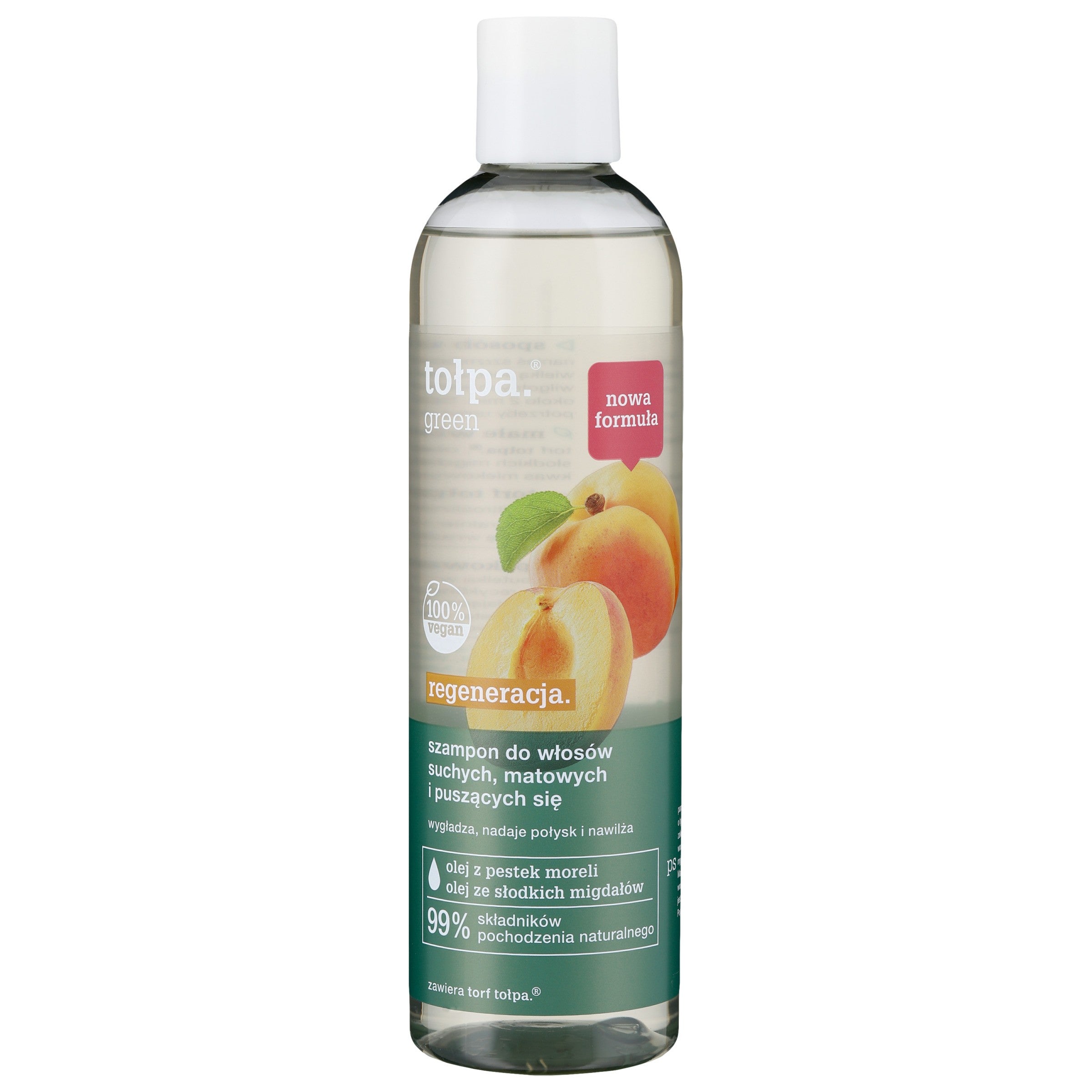 TOŁPA Green Regeneration Shampoo for dry, dull, and frizzy hair 300 ml | Vaistine1.lt | WestPharmacy.eu