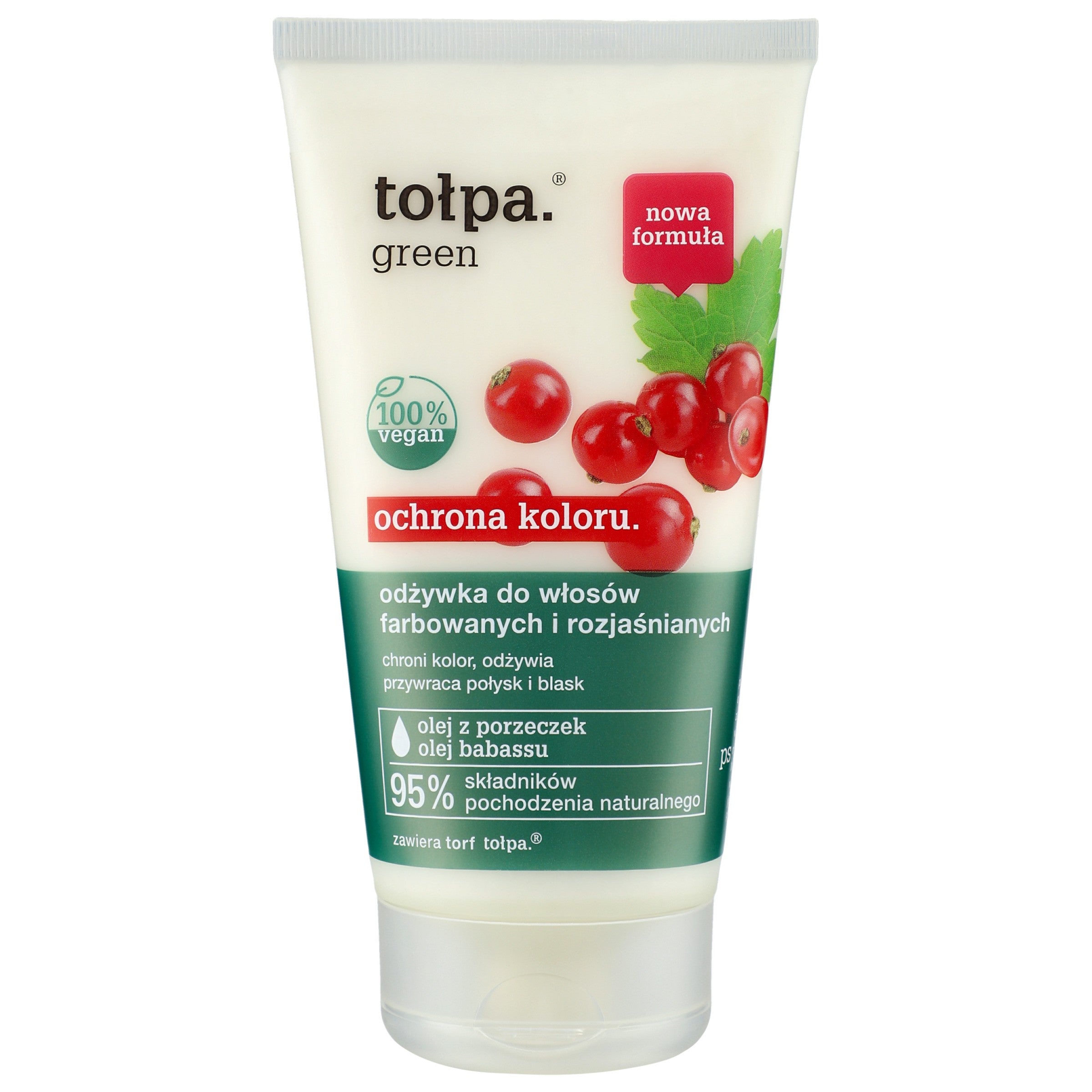 TOŁPA Green Color Protection Conditioner for dyed and lightened hair 150 ml | Vaistine1.lt | WestPharmacy.eu
