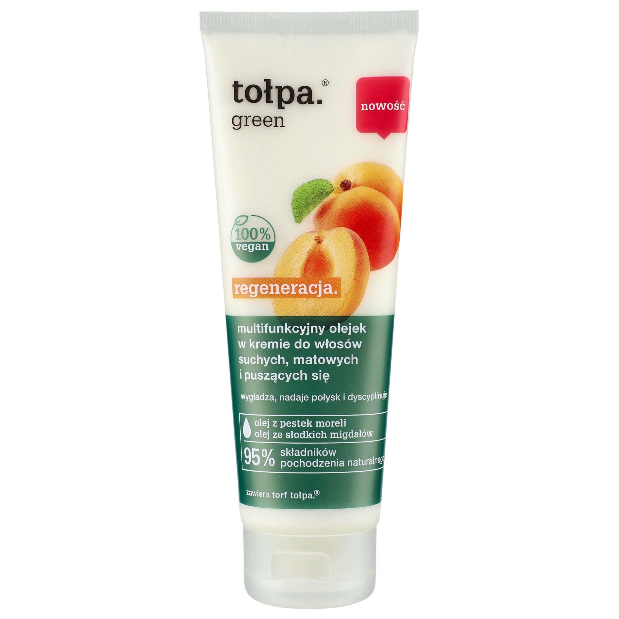 TOŁPA Green Oil in cream for dry, dull, and frizzy hair - multifunctional 125 ml | Vaistine1.lt | WestPharmacy.eu