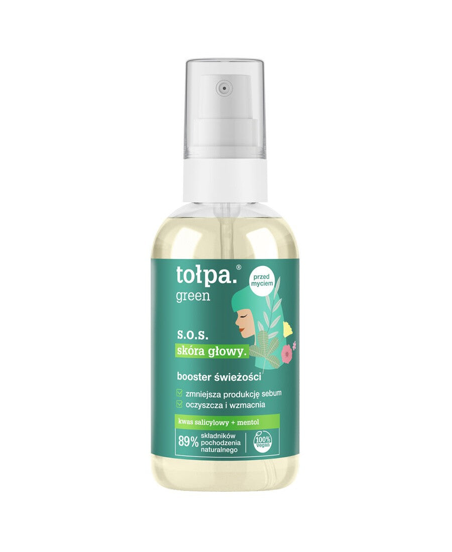 TOŁPA Green S.O.S. Scalp Booster Freshness 100 ml | Vaistine1.lt | WestPharmacy.eu