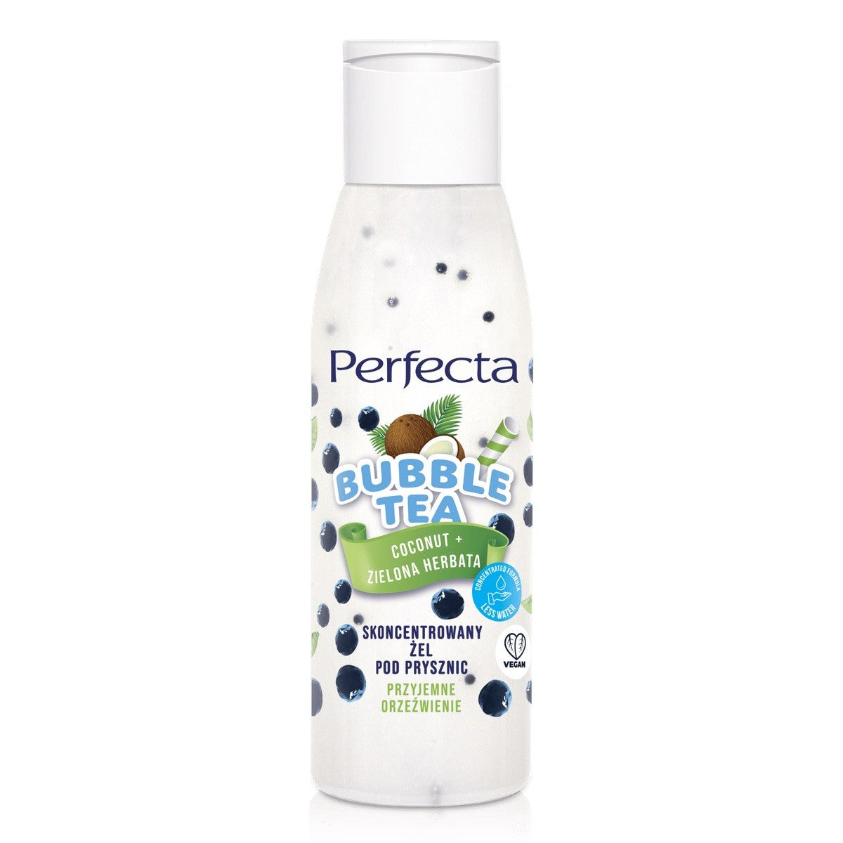 PERFECTA Bubble Tea Shower Gel Coconut Mini | Vaistine1.lt | WestPharmacy.eu