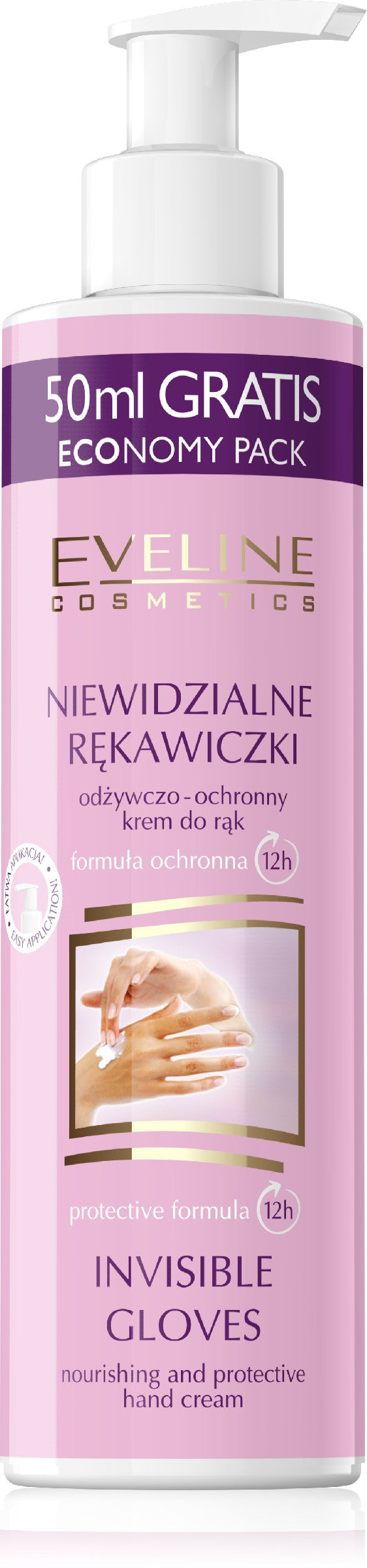 EVELINE Invisible gloves Nourishing and protective hand cream 245 ml | Vaistine1.lt | WestPharmacy.eu