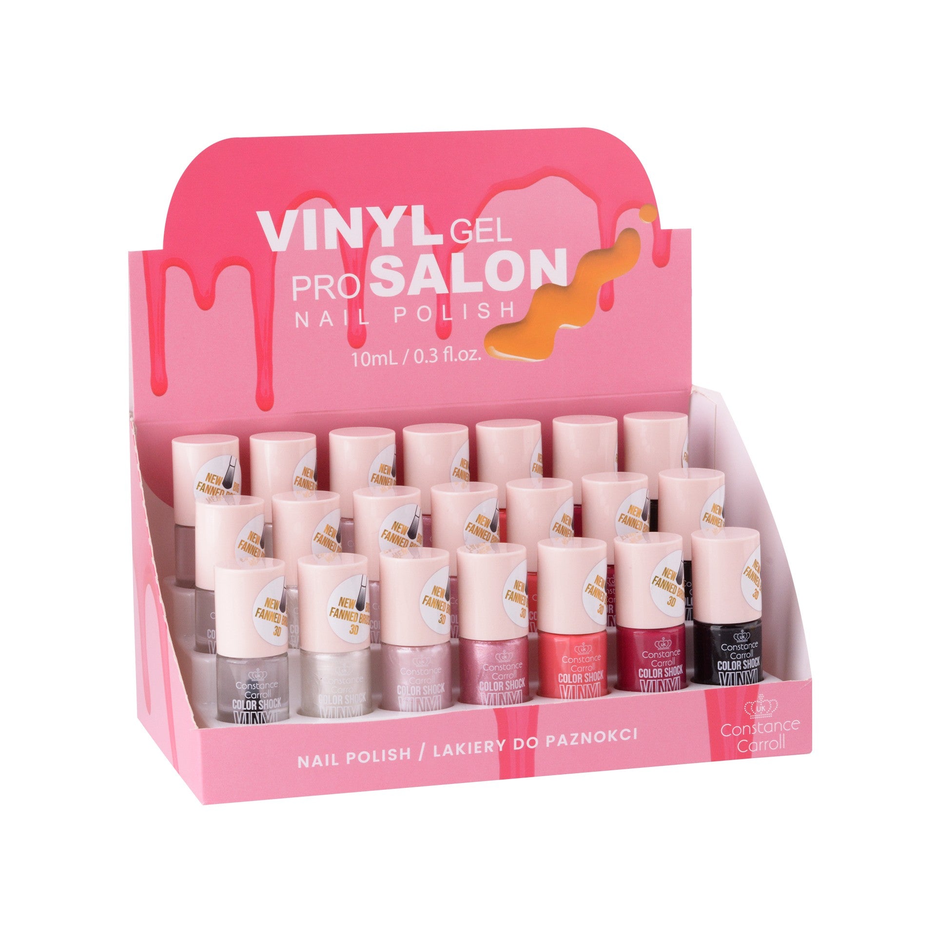 CONSTANCE CARROLL Nail Polish Set 10 ml 9 colors x 2 pieces (16+2 free) | Vaistine1.lt | WestPharmacy.eu