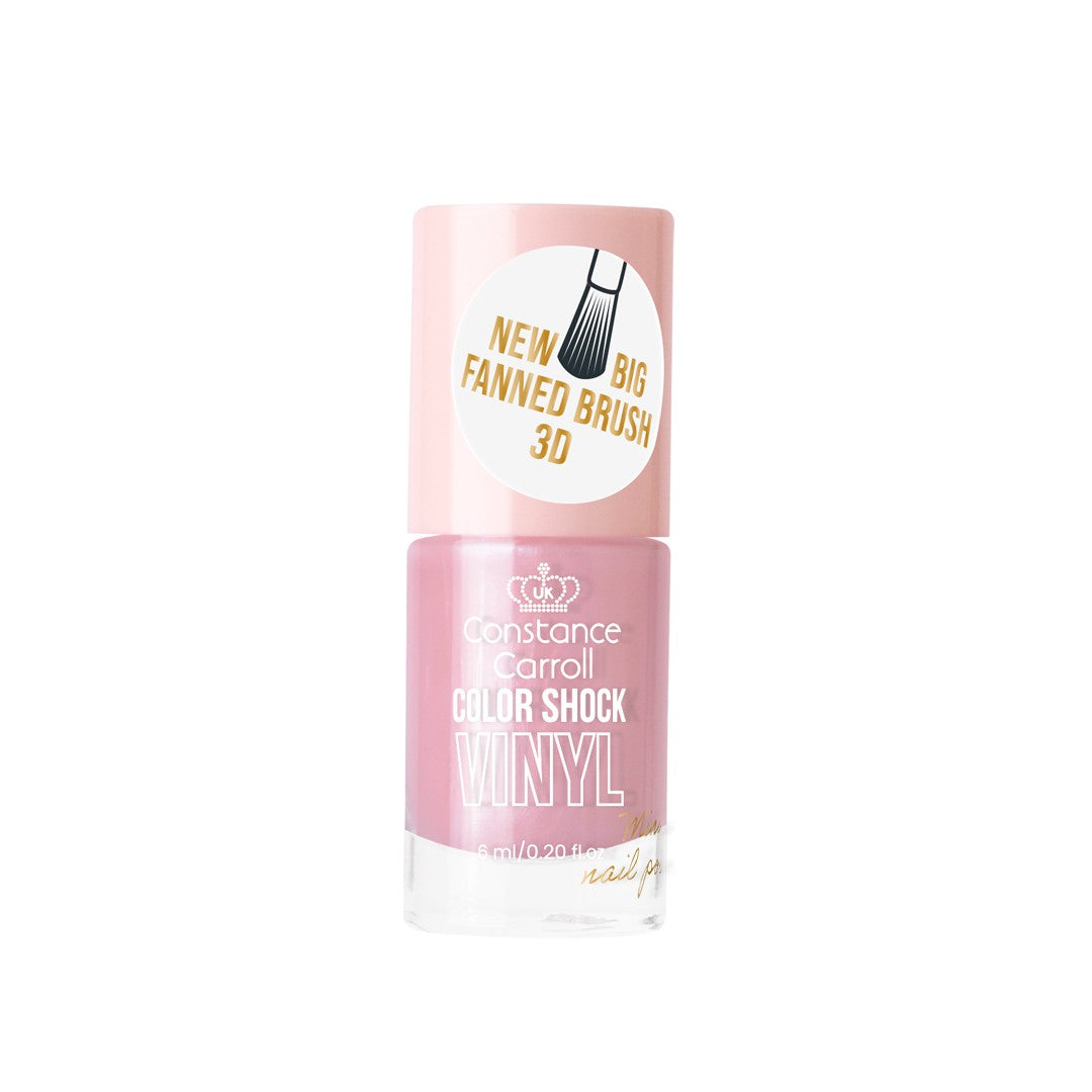 CONSTANCE CARROLL Nail Polish with Vinyl Mini No. 127 Pearly Pink | Vaistine1.lt | WestPharmacy.eu