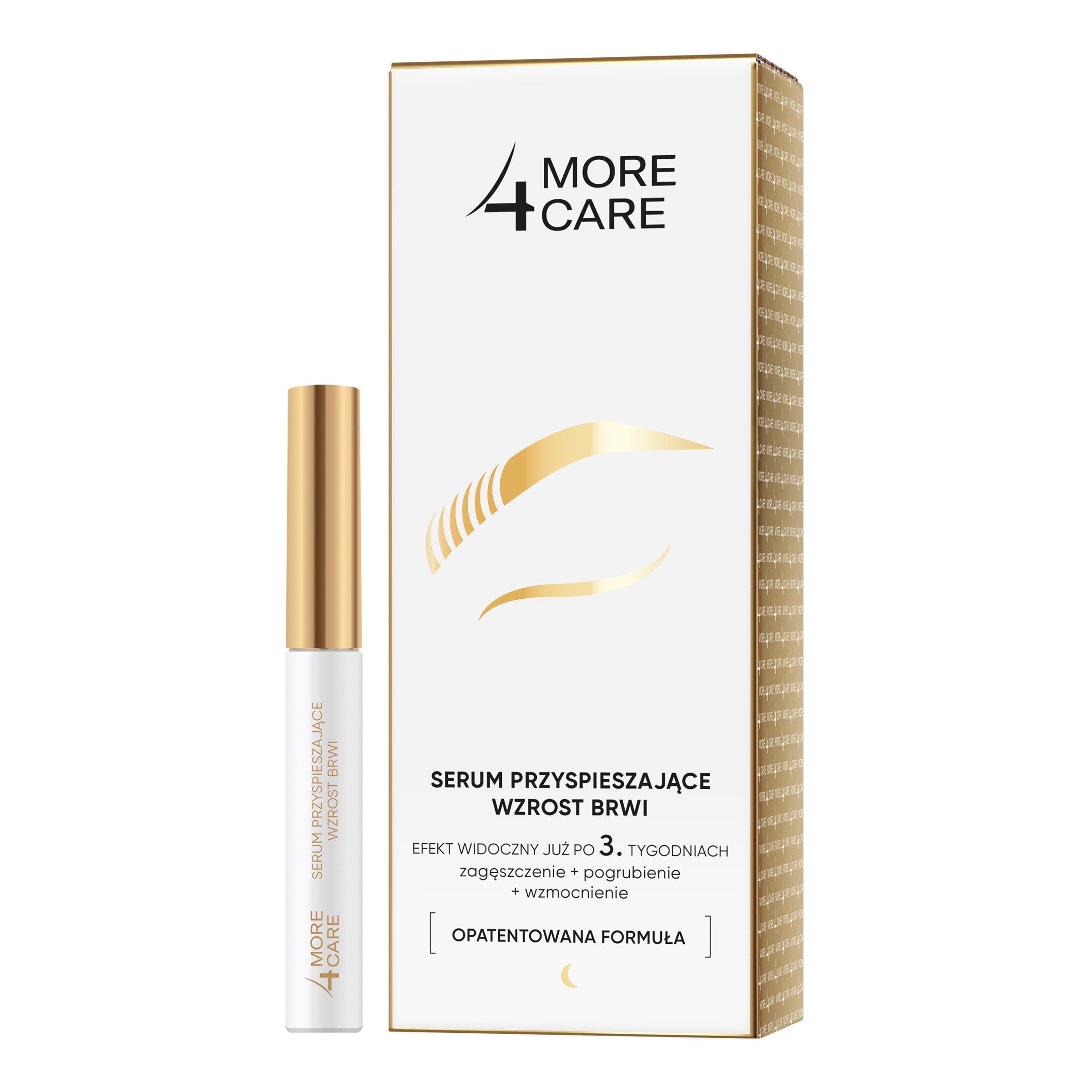More4Care Serum accelerating eyebrow growth 3 ml | Vaistine1.lt | WestPharmacy.eu