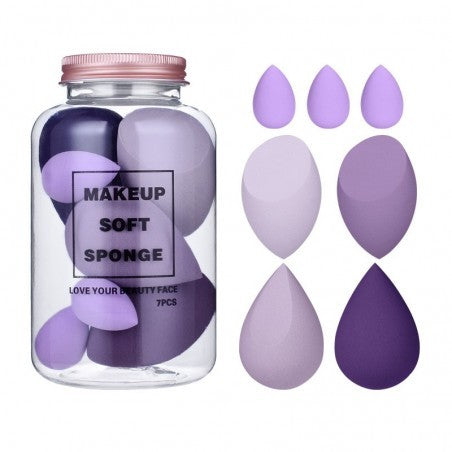 ECARLA Set of 7 VIOLETT DUO makeup sponges - GB06FIO | Vaistine1.lt | WestPharmacy.eu