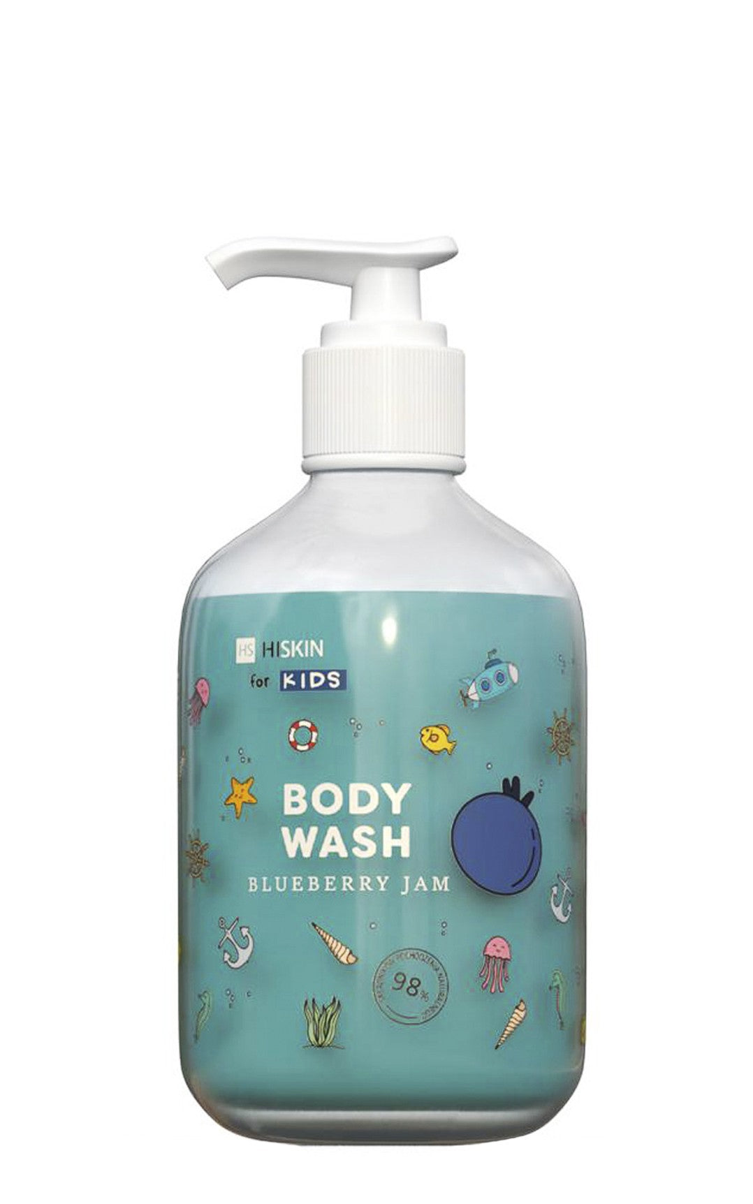 HISKIN for Kids Body Wash Blueberry Jam 400 ml | Vaistine1.lt | WestPharmacy.eu