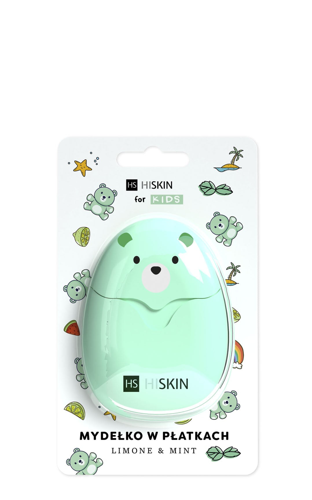 HISKIN for Kids Soap Flakes Lemon & Mint 1 pack - 50 pcs | Vaistine1.lt | WestPharmacy.eu
