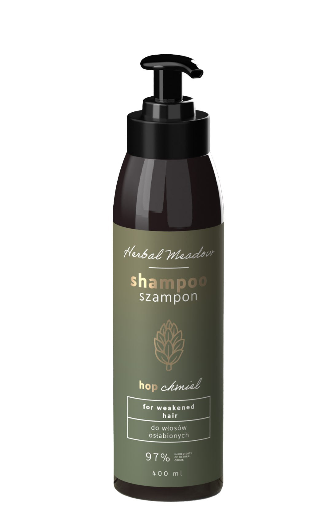 HISKIN Herbal Meadow Shampoo Hops - for weakened hair 400 ml | Vaistine1.lt | WestPharmacy.eu