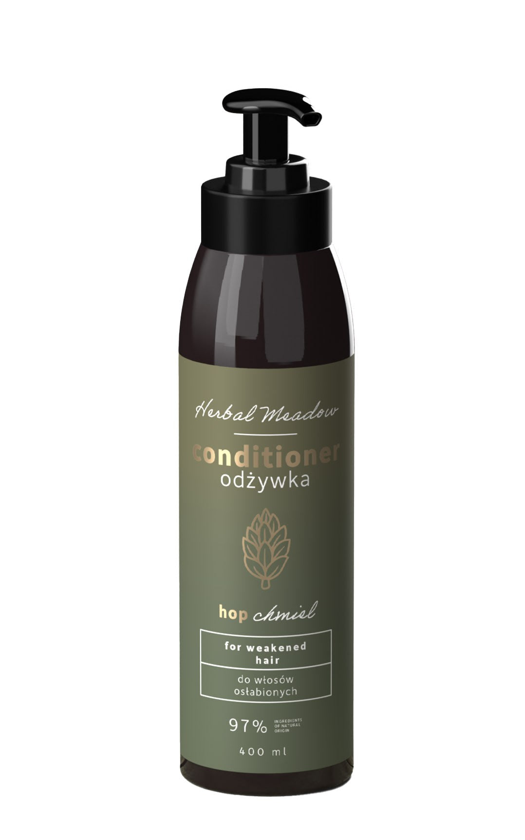 HISKIN Herbal Meadow Conditioner Hops - for weakened hair 400 ml | Vaistine1.lt | WestPharmacy.eu