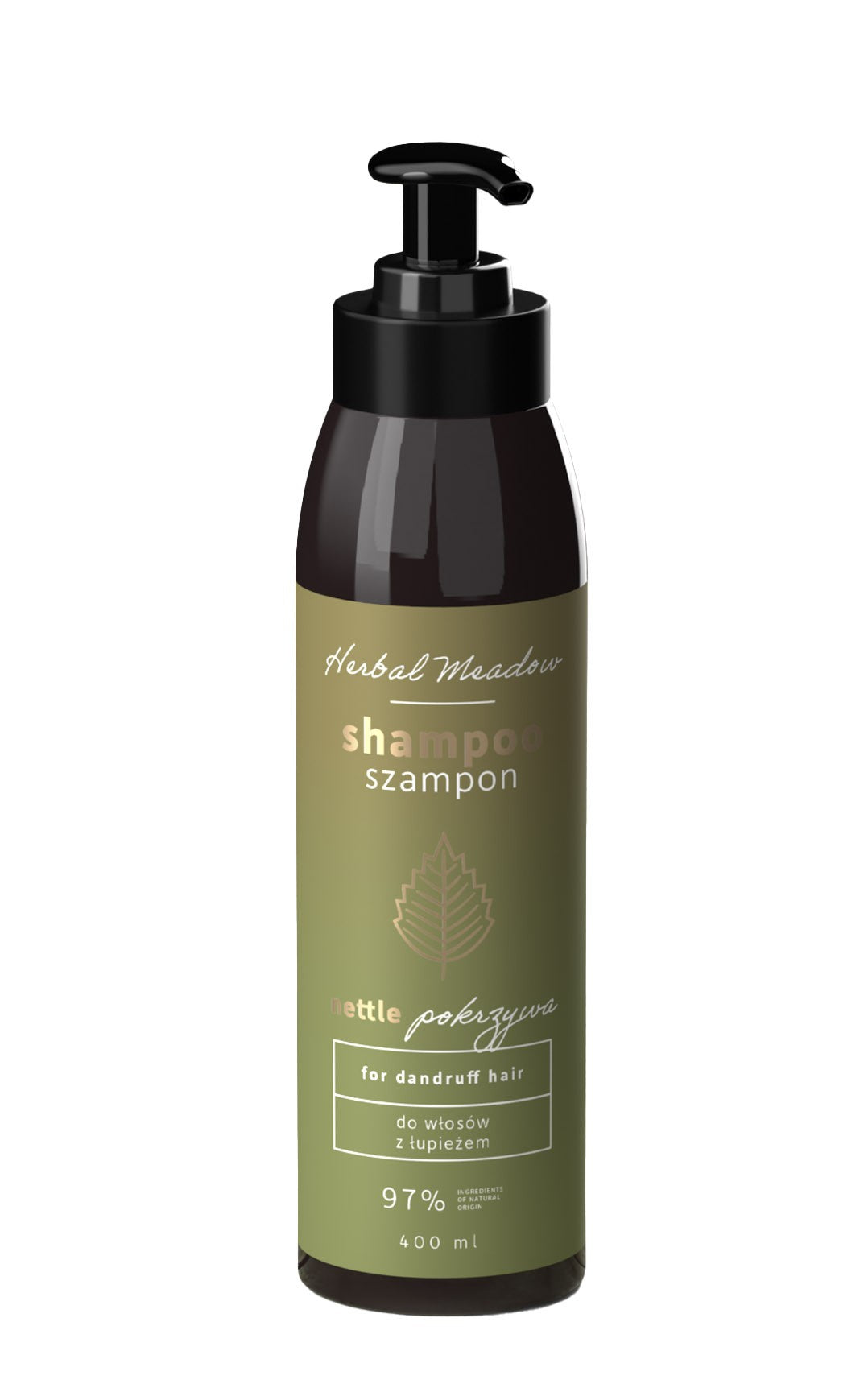 HISKIN Herbal Meadow Nettle Shampoo - for dandruff hair 400 ml | Vaistine1.lt | WestPharmacy.eu