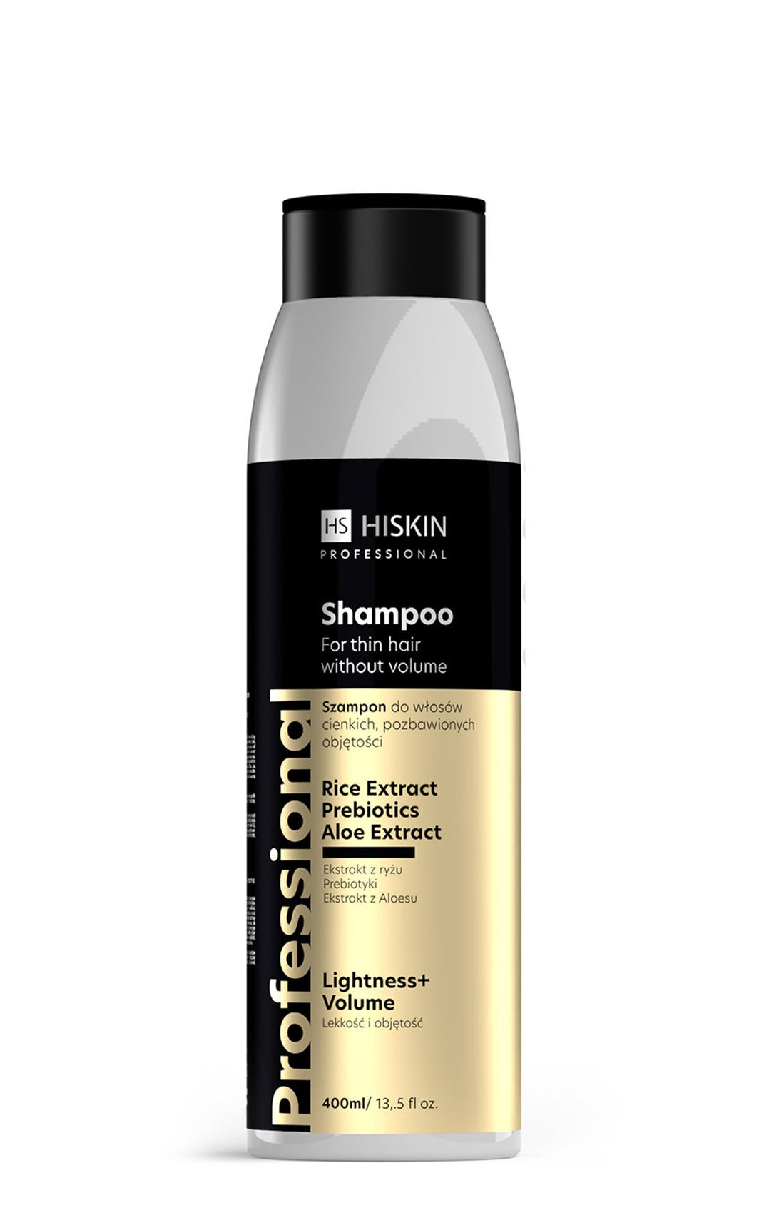 HISKIN Professional Shampoo for fine and volume-lacking hair - lightness and volume 400 ml | Vaistine1.lt | WestPharmacy.eu