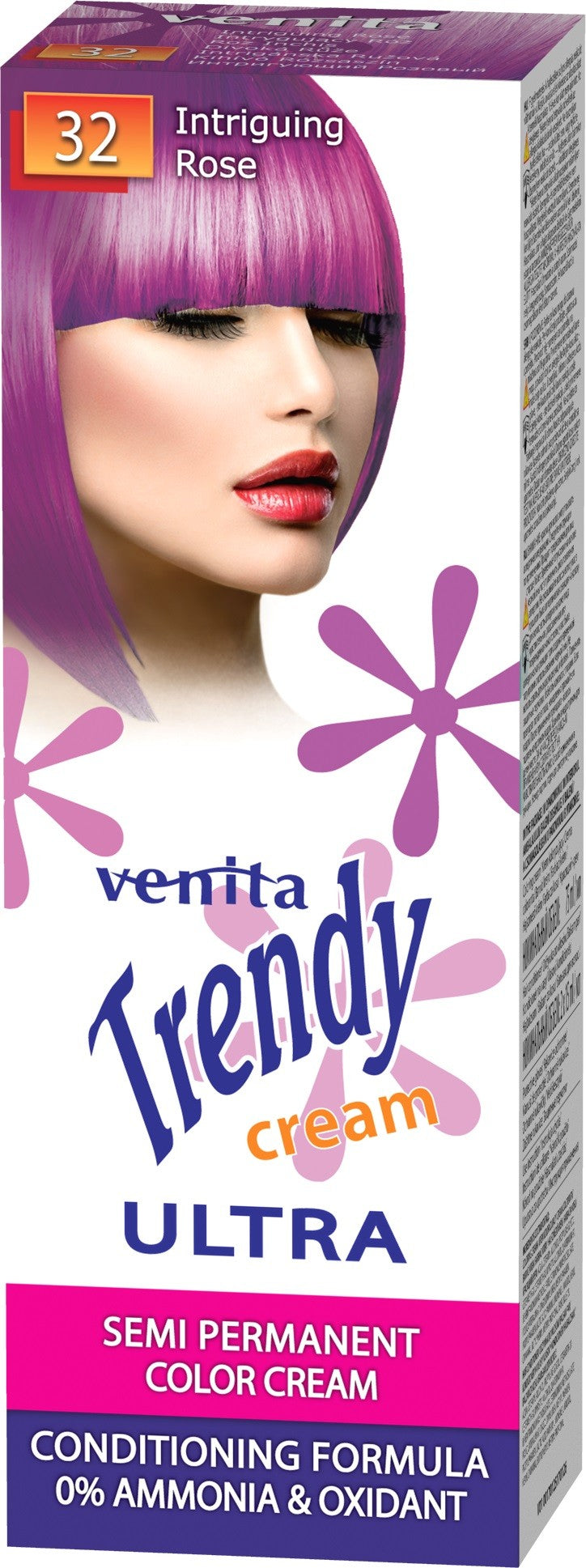 VENITA Trendy Cream Toner for hair no. 32 intriguing pink 75 ml | Vaistine1.lt | WestPharmacy.eu