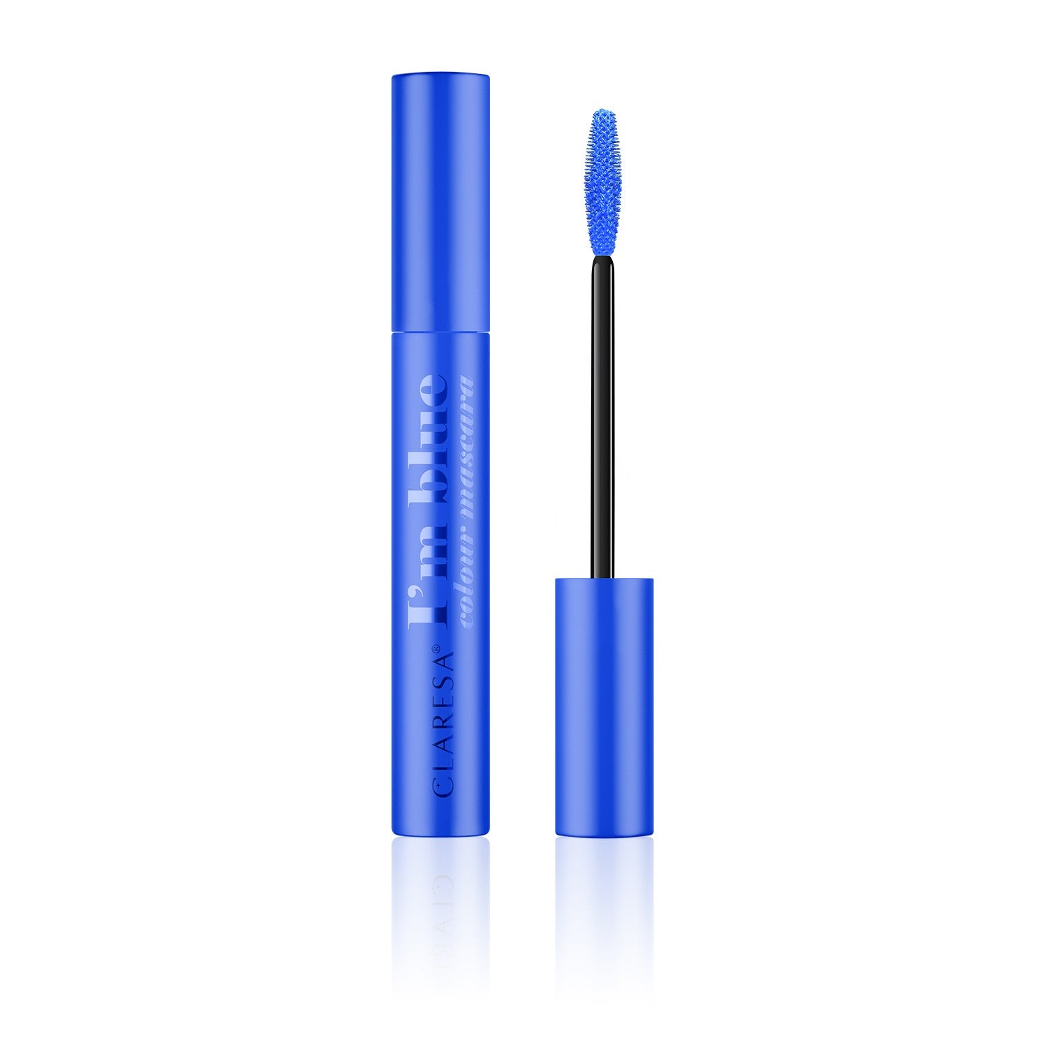 CLARESA I'm Blue Mascara for eyelashes blue silicone brush 10 g | Vaistine1.lt | WestPharmacy.eu