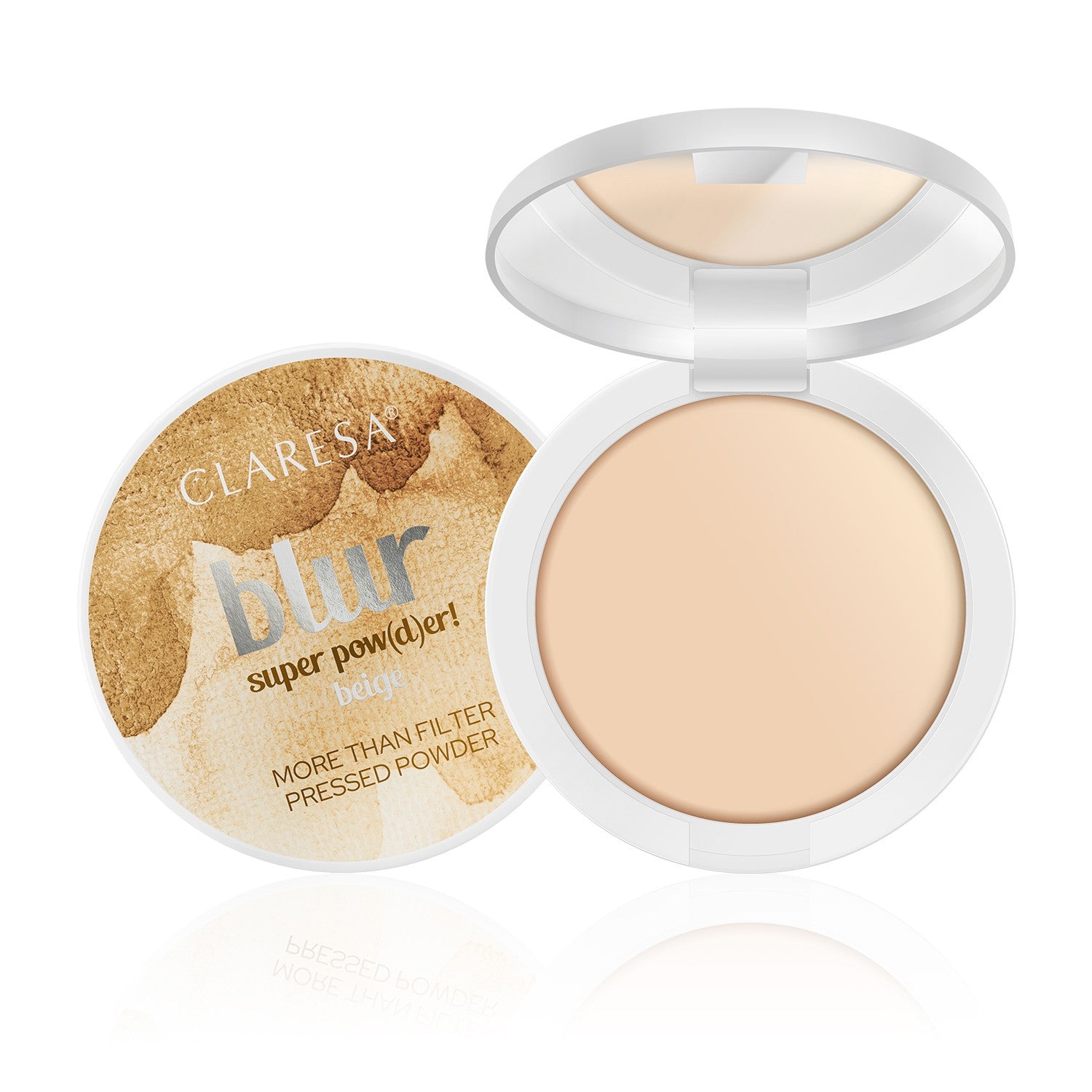 CLARESA Blur Super Pow(D)er! Pressed powder Beige 10 g | Vaistine1.lt | WestPharmacy.eu