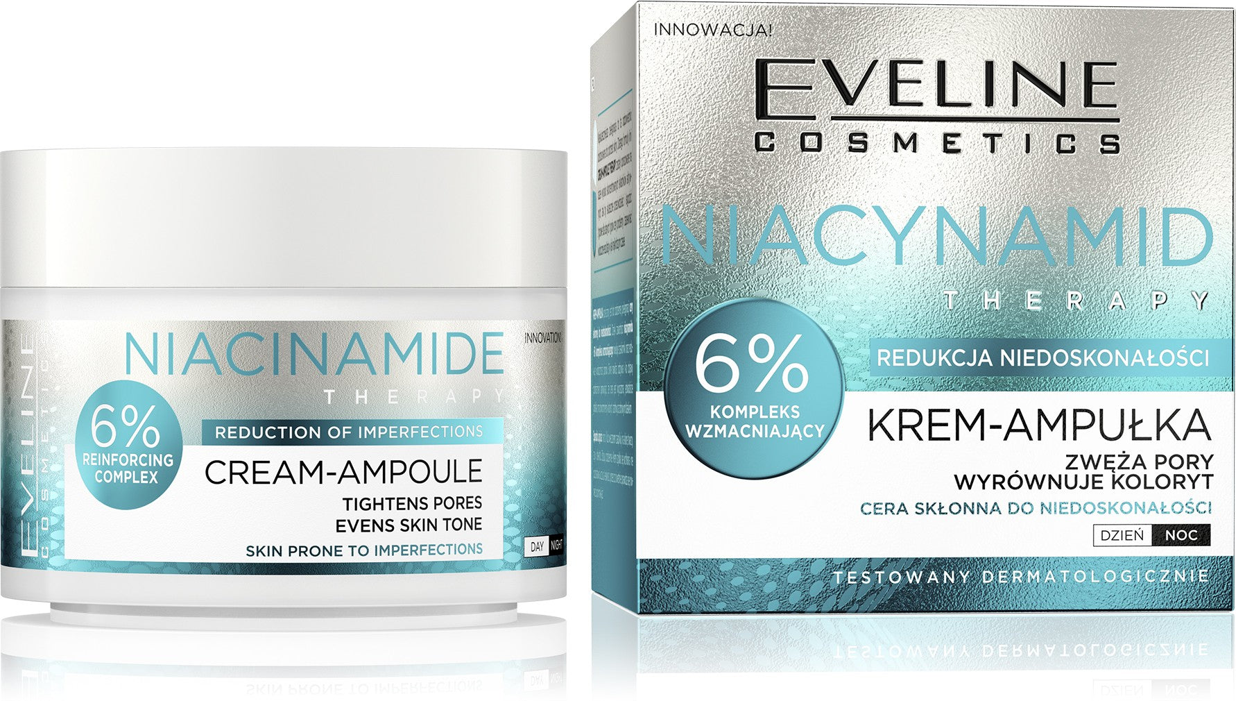 EVELINE Niacinamide Therapy Cream - ampoule 50 ml | Vaistine1.lt | WestPharmacy.eu