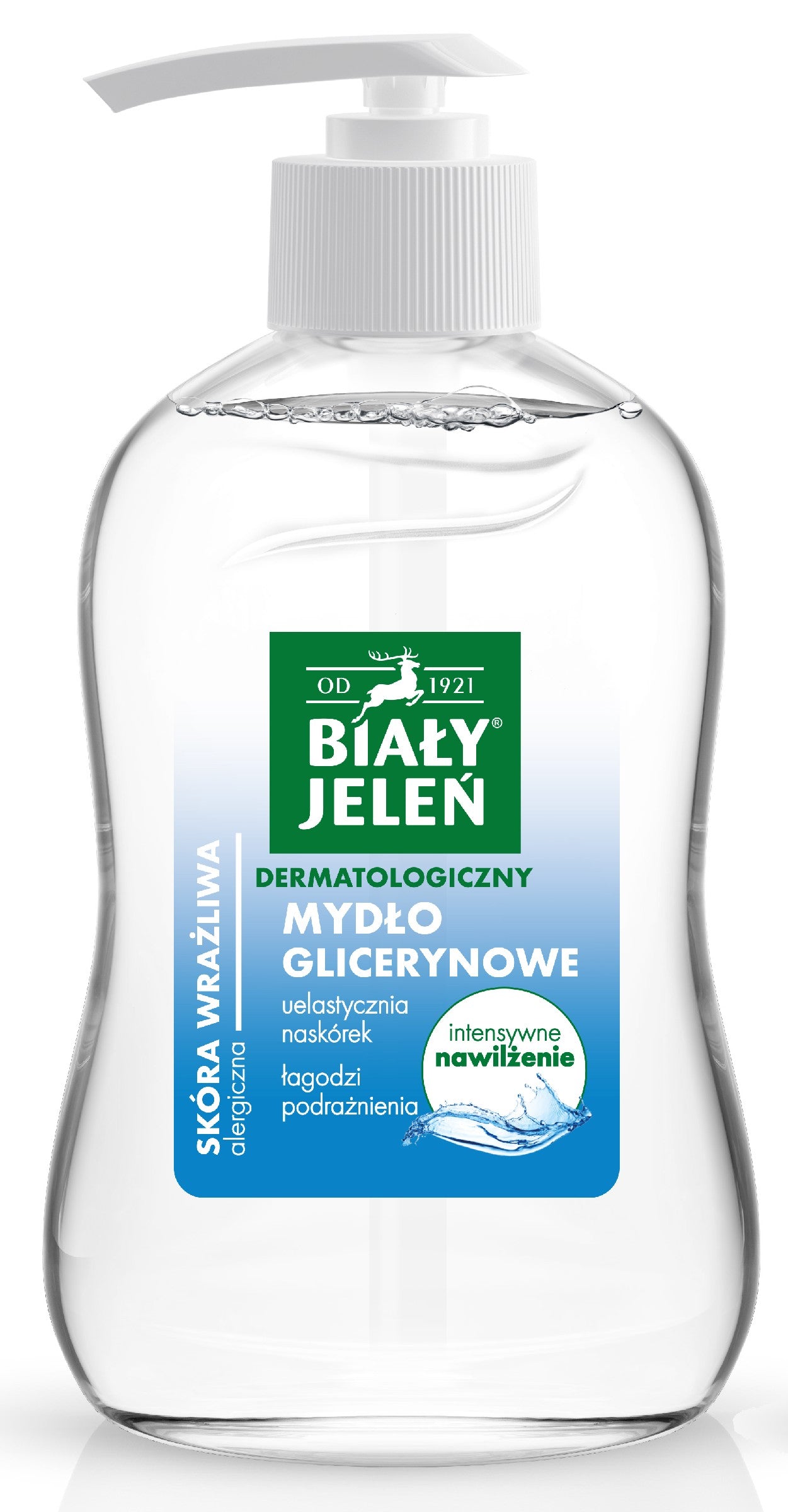 BIAŁY JELEN Dermatological liquid glycerin soap 500 ml | Vaistine1.lt | WestPharmacy.eu