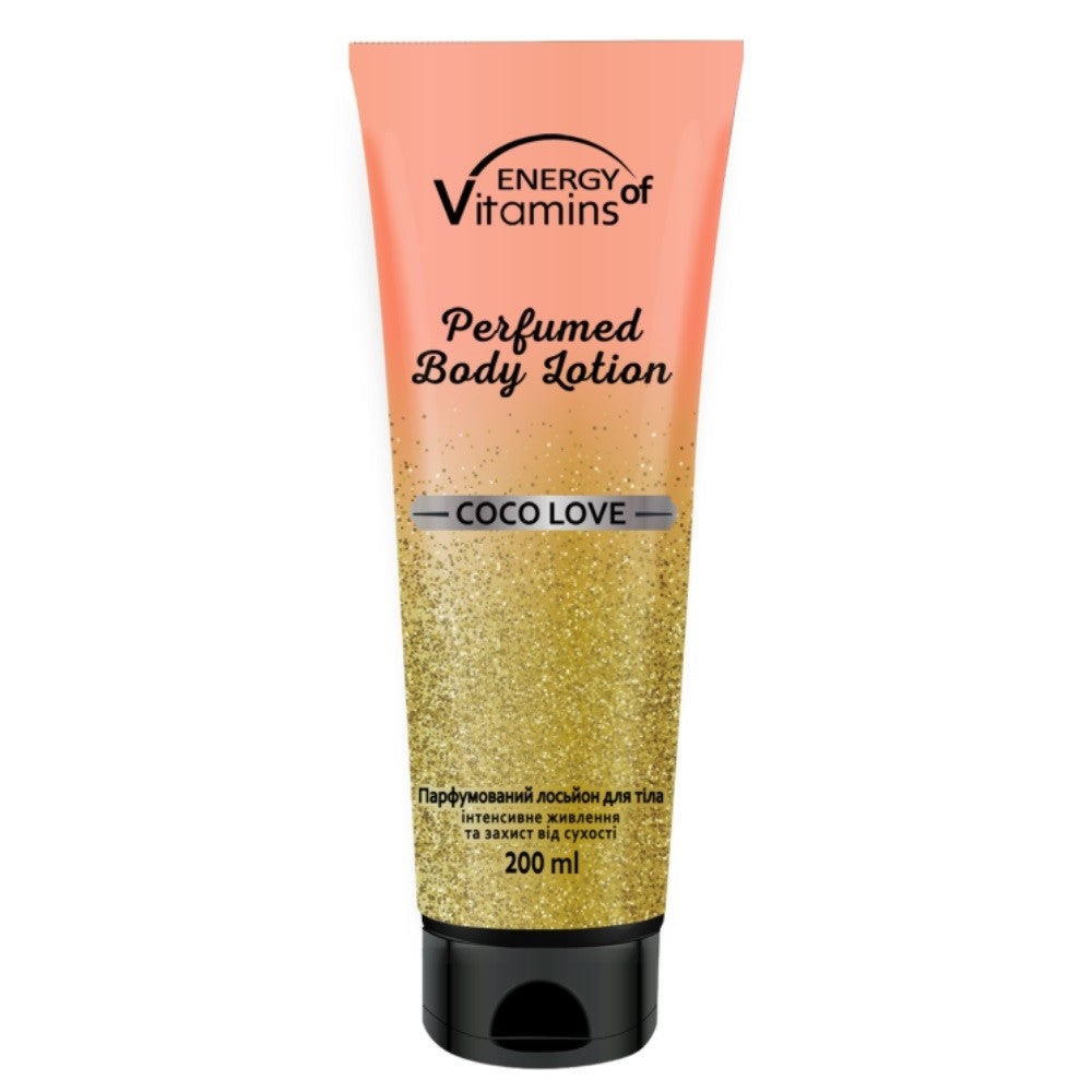 ENERGY OF VITAMINS Perfumed body lotion - Coco Love 200 ml | Vaistine1.lt | WestPharmacy.eu