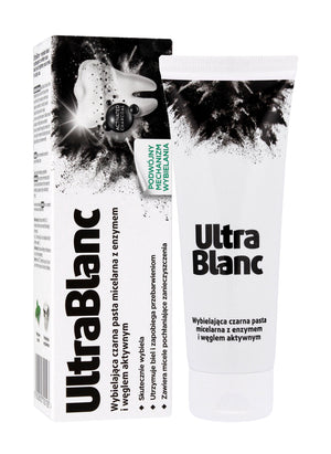 ULTRABLANC Whitening black toothpaste with charcoal 75 ml | Vaistine1.lt | WestPharmacy.eu
