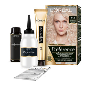 Loreal Preference Recital Hair Color 9.2 Very Light Beige-Pearl Blonde | Vaistine1.lt | WestPharmacy.eu