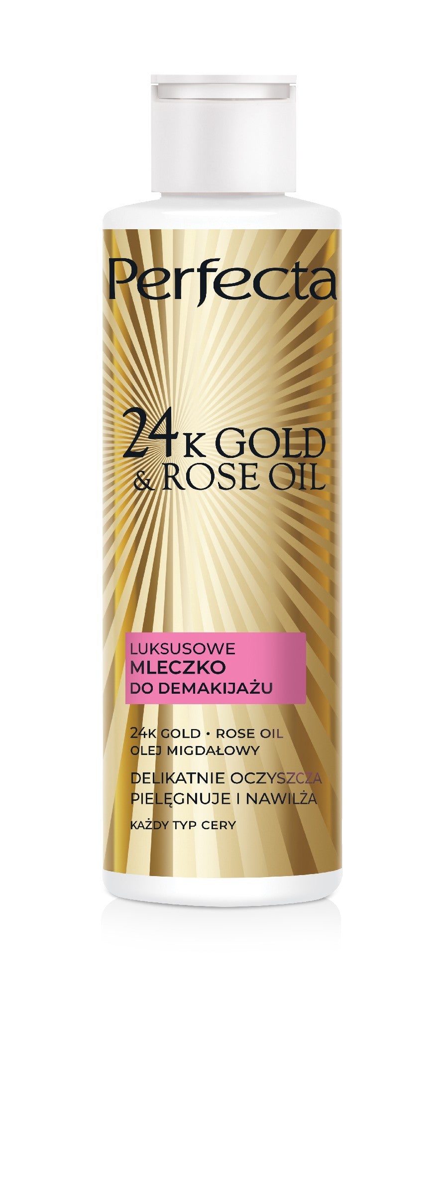 DAX 24K Gold & Rose Oil Makeup Remover Milk 200ml | Vaistine1.lt | WestPharmacy.eu