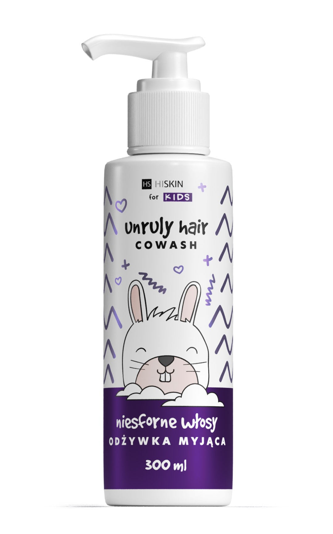 HISKIN Kids Unruly Cleansing Conditioner + Shampoo for Unruly Hair 300 ml | Vaistine1.lt | WestPharmacy.eu
