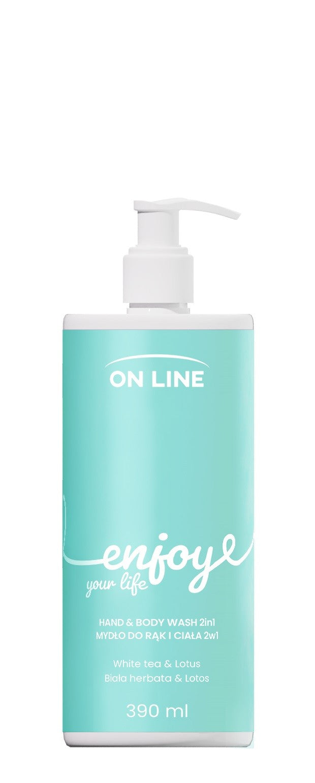 ON LINE Emotions Hand and Body Soap 2in1 Enjoy 390 ml | Vaistine1.lt | WestPharmacy.eu