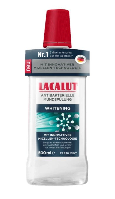LACALUT Perfect Whitening Antibacterial mouthwash 500 ml | Vaistine1.lt | WestPharmacy.eu