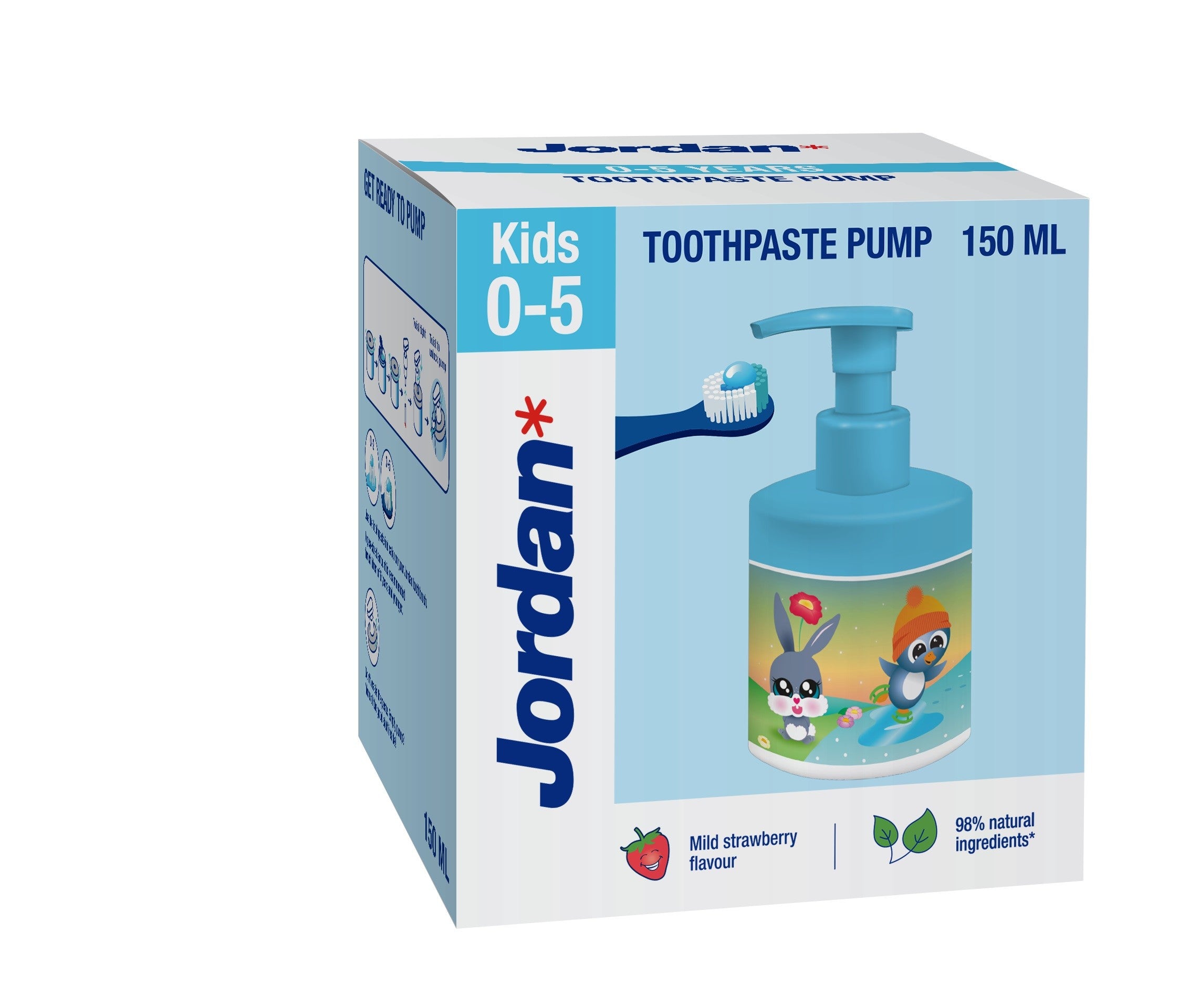 JORDAN Kids 0 - 5 Toothpaste 150 ml | Vaistine1.lt | WestPharmacy.eu