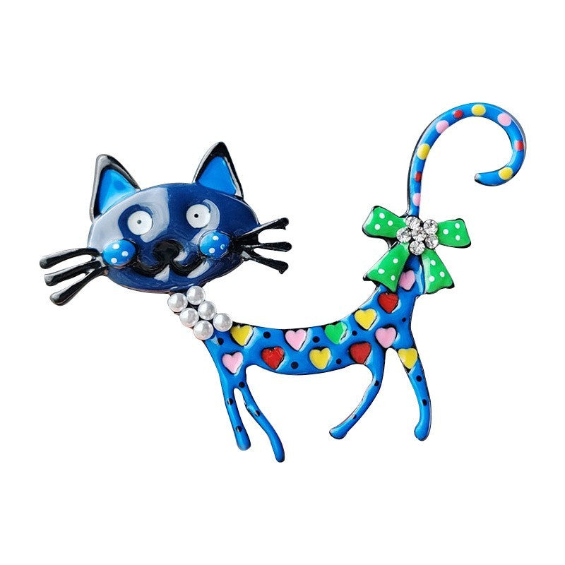 ECARLA Decorative brooch - Cat BZ149 | Vaistine1.lt | WestPharmacy.eu