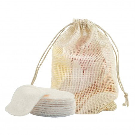 ECARLA Reusable bamboo makeup remover pads 6 pcs AK01 | Vaistine1.lt | WestPharmacy.eu