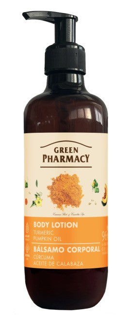 GREEN PHARMACY Multi Body Lotion Turmeric and Pumpkin Oil 400 ml | Vaistine1.lt | WestPharmacy.eu