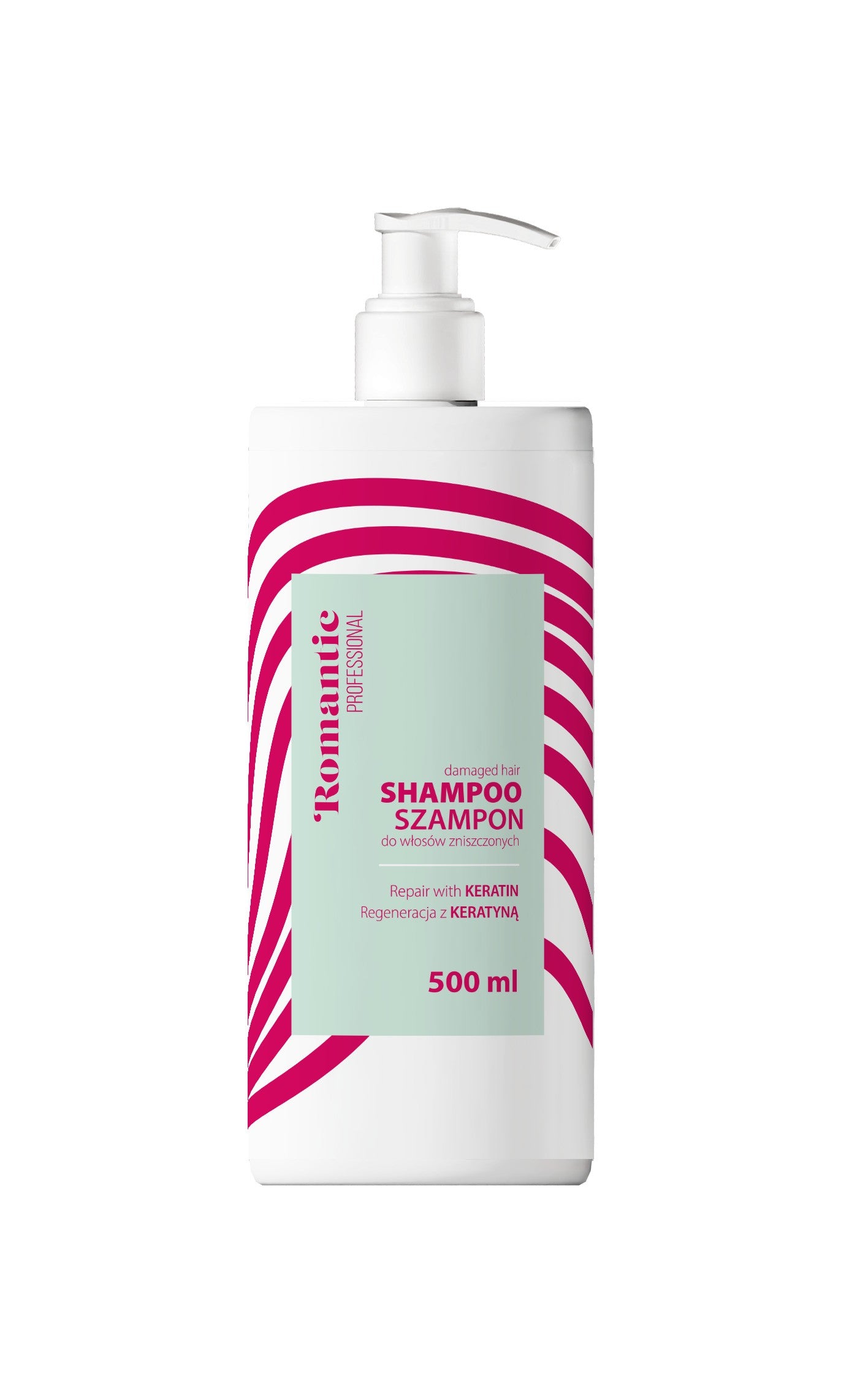 ROMANTIC Professional Hair Shampoo - Keratin 500 ml | Vaistine1.lt | WestPharmacy.eu
