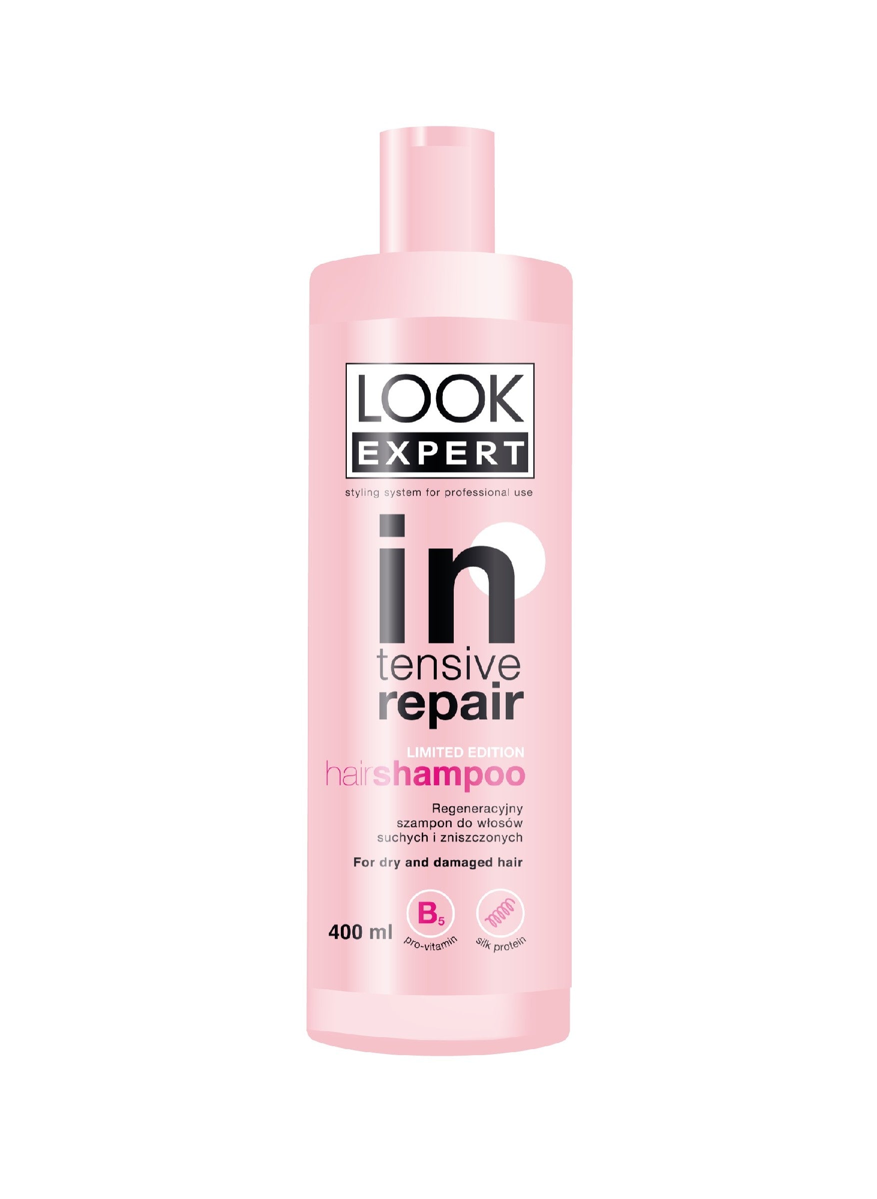 LOOK EXPERT Regenerating shampoo for dry and damaged hair 400 ml | Vaistine1.lt | WestPharmacy.eu