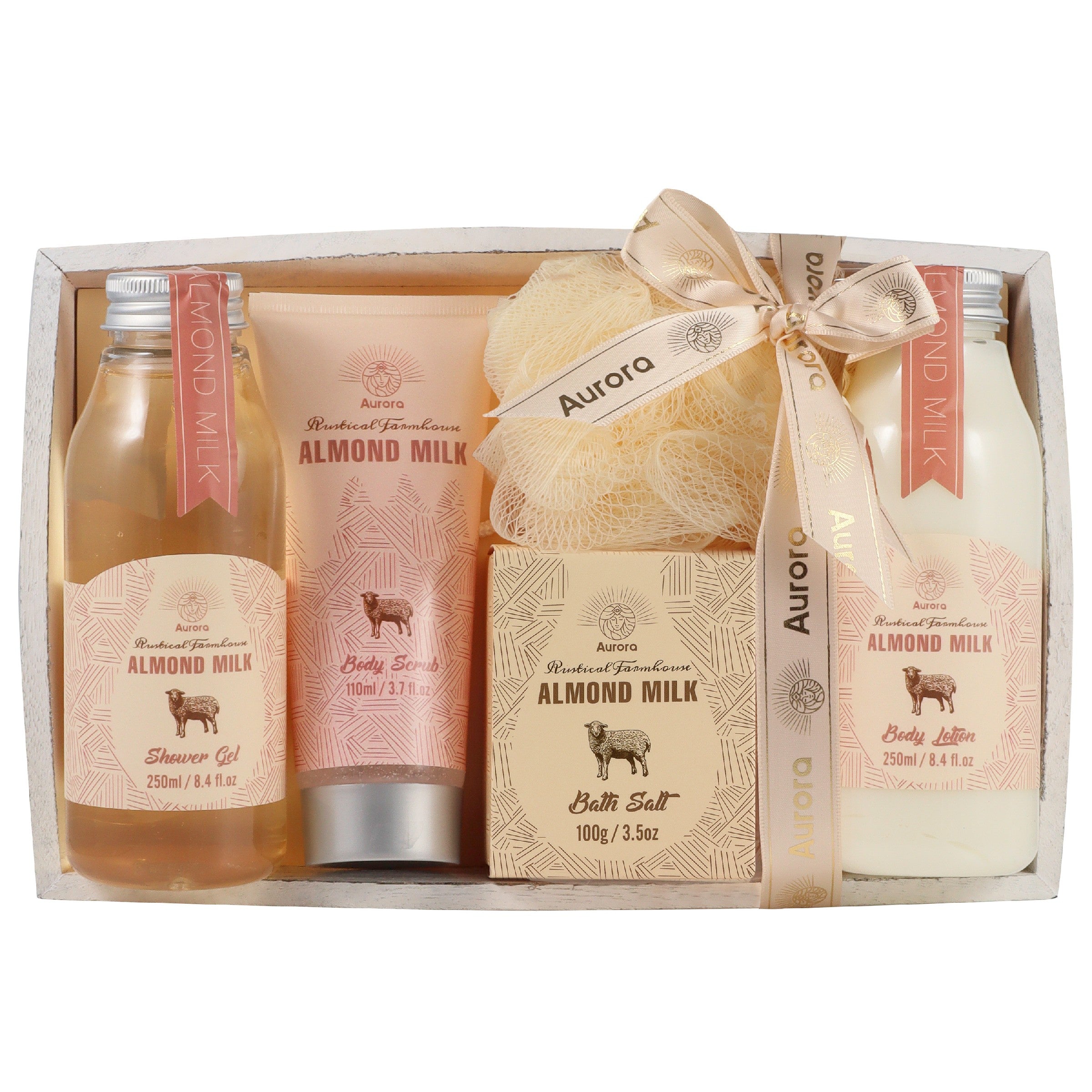 AURORA Gift set 5/pieces Almond milk AUR-1598 | Vaistine1.lt | WestPharmacy.eu