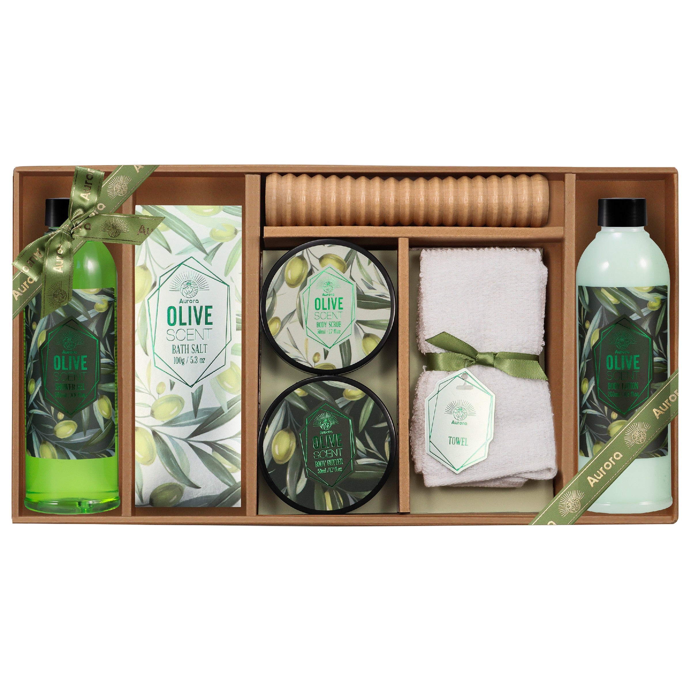 AURORA Gift set with a 7-piece Oliwka massager AUR-1754 | Vaistine1.lt | WestPharmacy.eu
