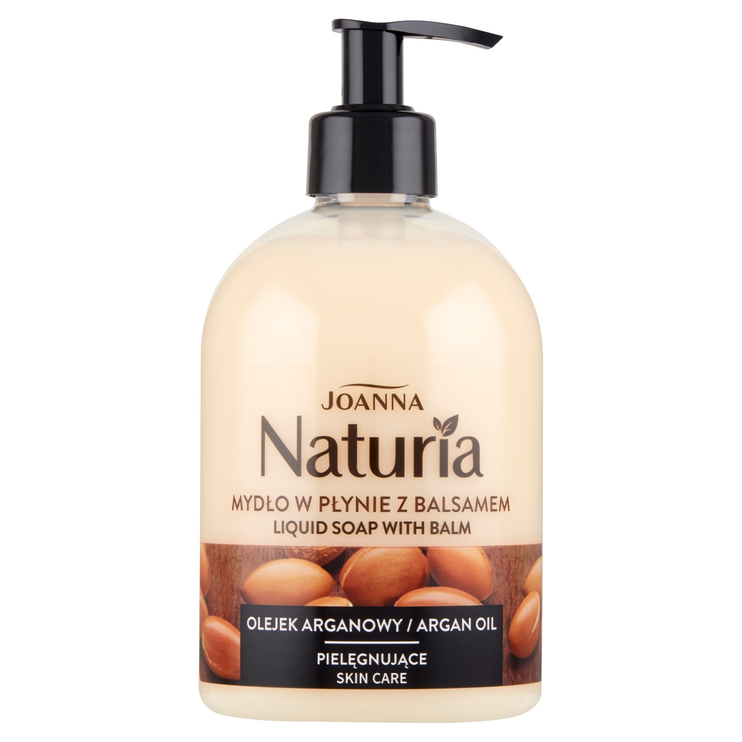 JOANNA NAT. Liquid soap with ARGAN balm 500ml | Vaistine1.lt | WestPharmacy.eu