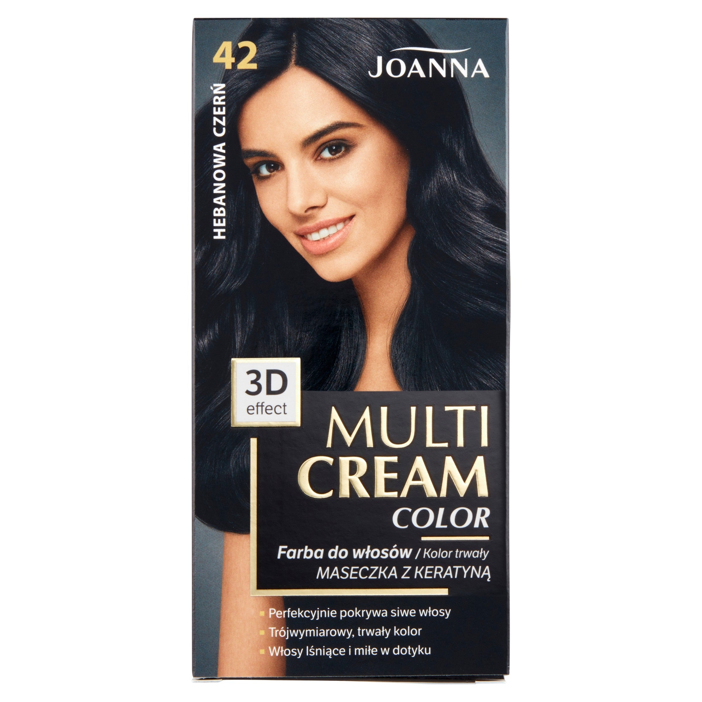 JOANNA MULTI CREAM Color 42 Ebony Black | Vaistine1.lt | WestPharmacy.eu